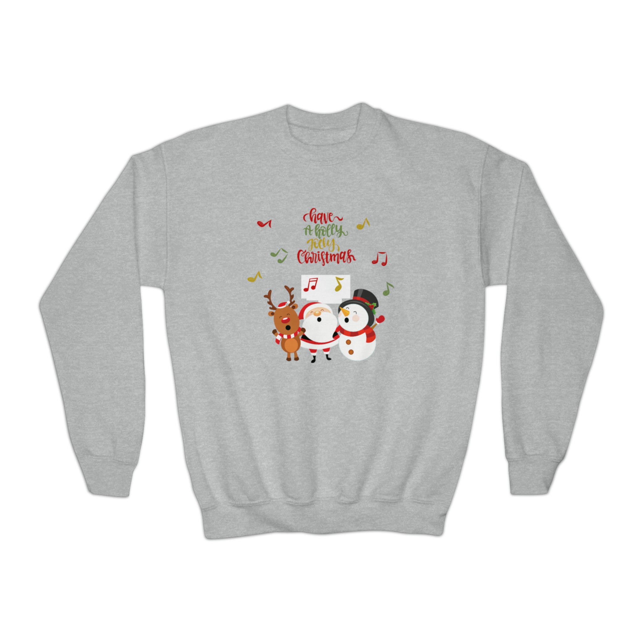 Have A Holly Jolly Christmas Youth Crewneck Sweatshirt