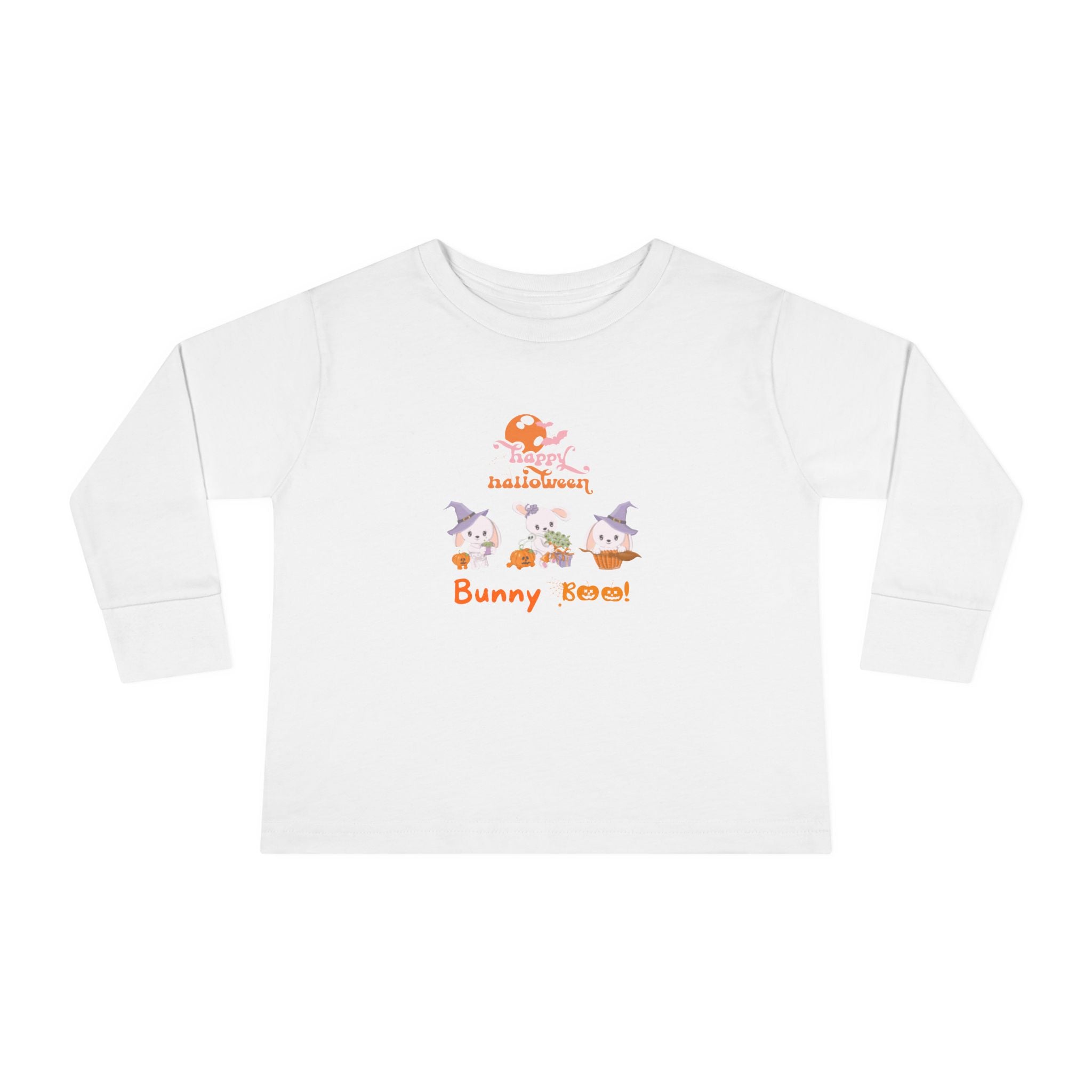 Bunny Boo Toddler Long Sleeve Tee