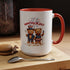 Happy 4th of July Teddy Bear Couple Coffee Mug