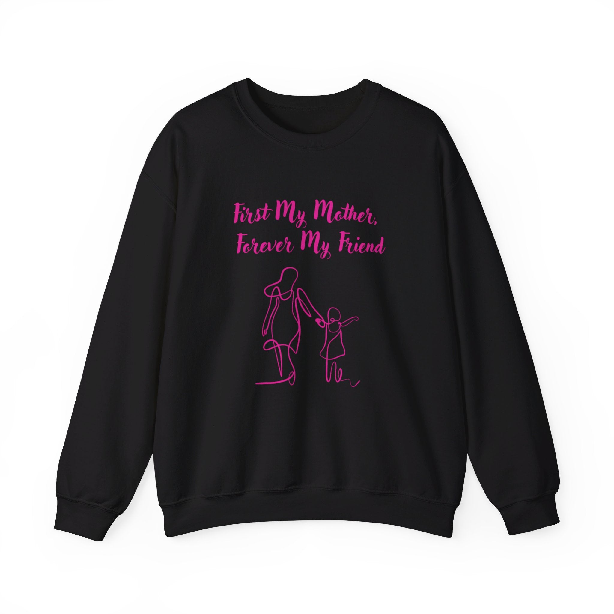 First My Mother Forever My Friend Unisex Heavy Blend™ Crewneck Sweatshirt