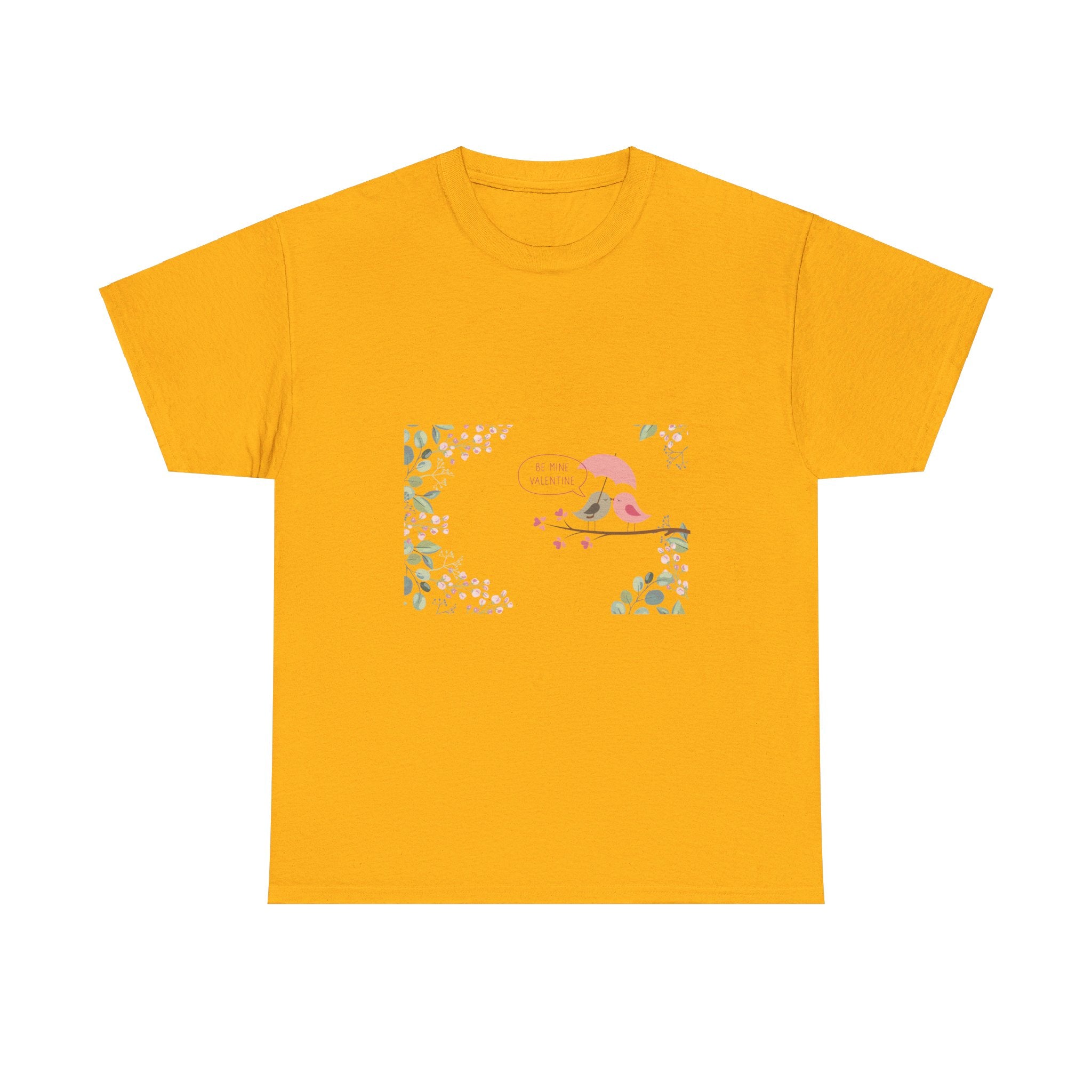 Happy Valentine's Day Lovers Unisex Heavy Cotton Tee