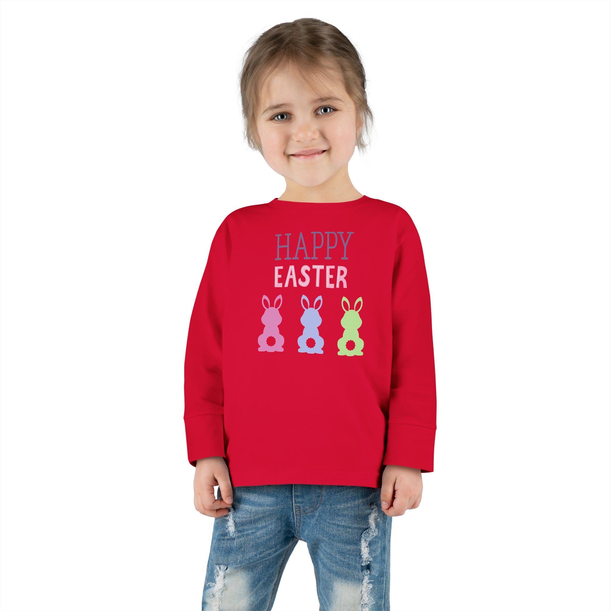 Have A Bunny-tastic Easter Toddler Long Sleeve Tee