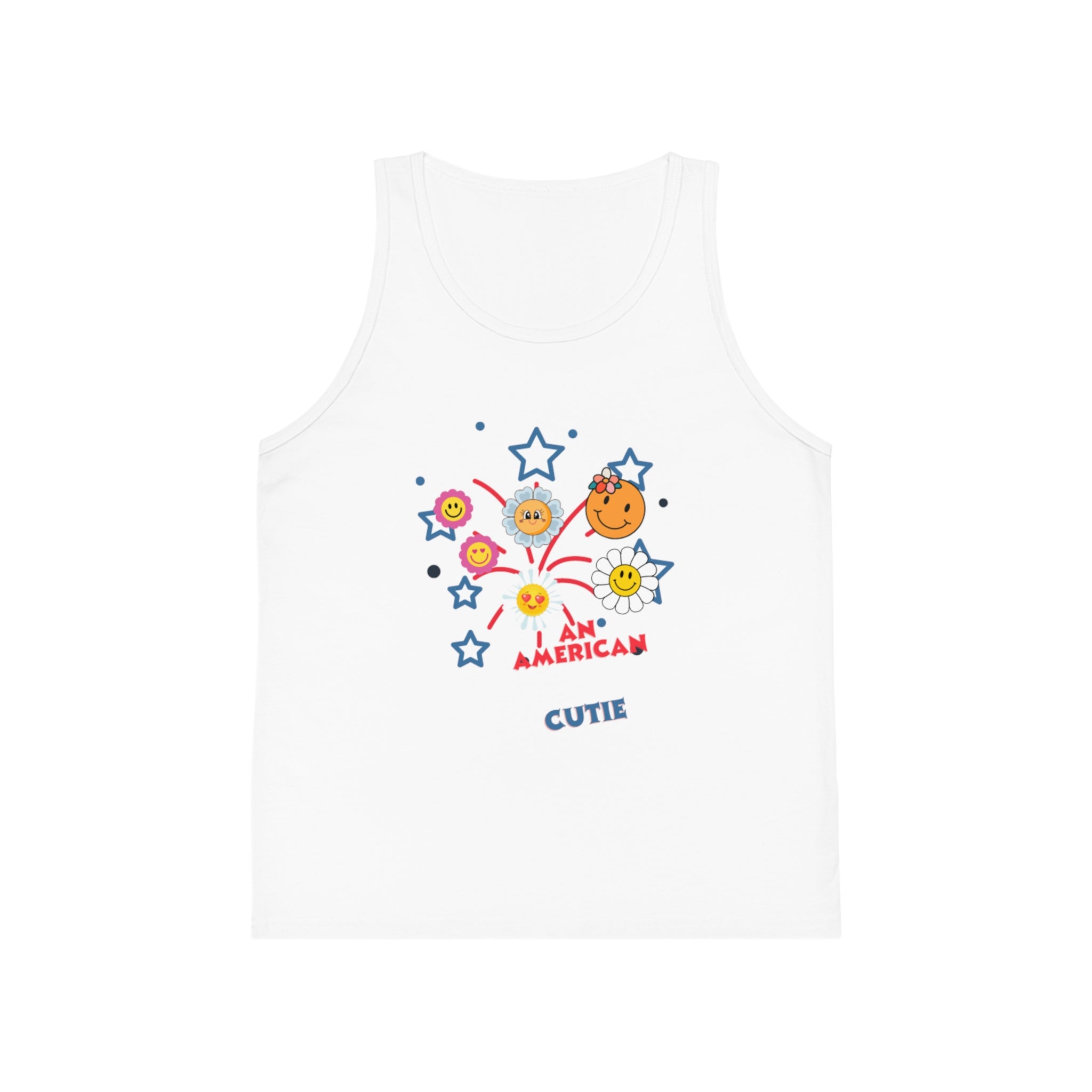 An American Cutie Kid's Jersey Tank Top