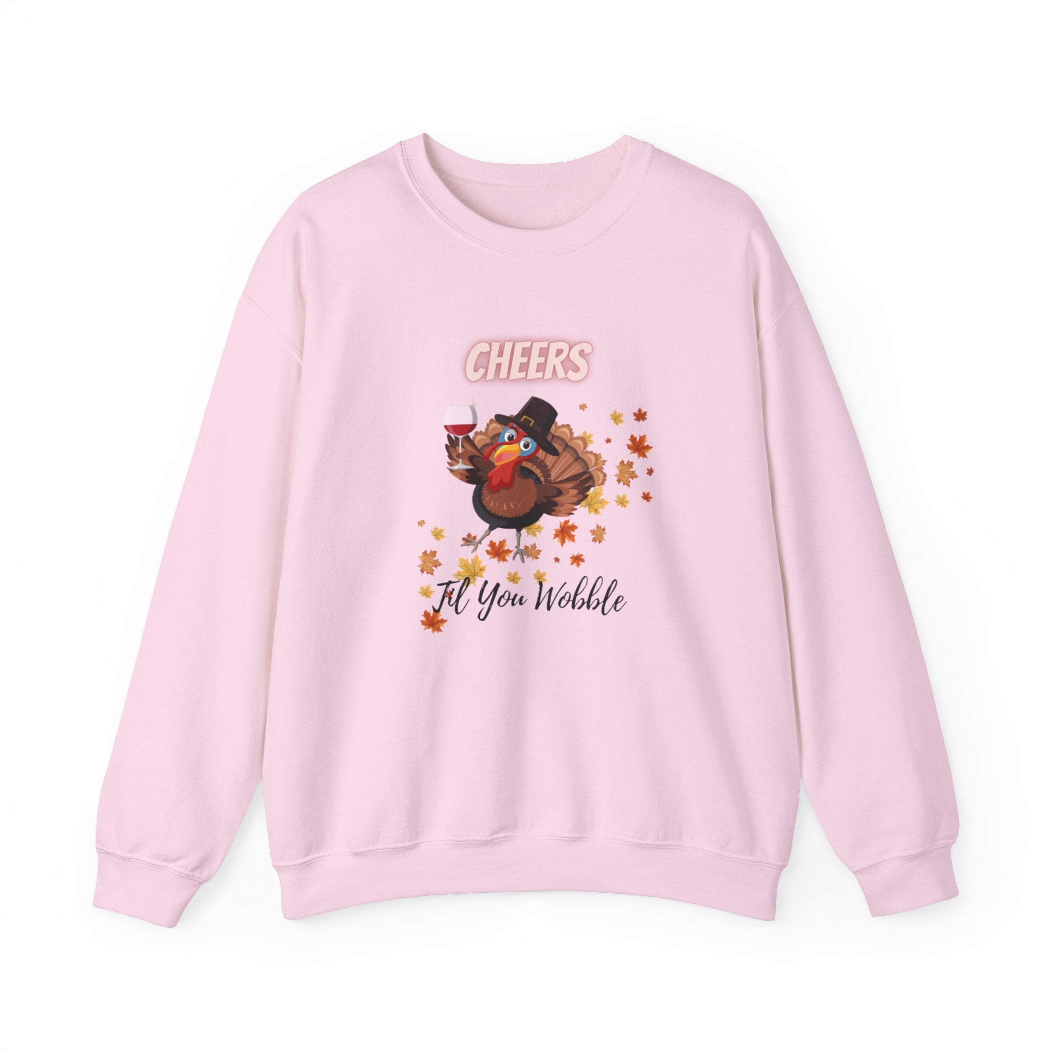Cheers Til You Wobble Unisex Heavy Blend™ Crewneck Sweatshirt