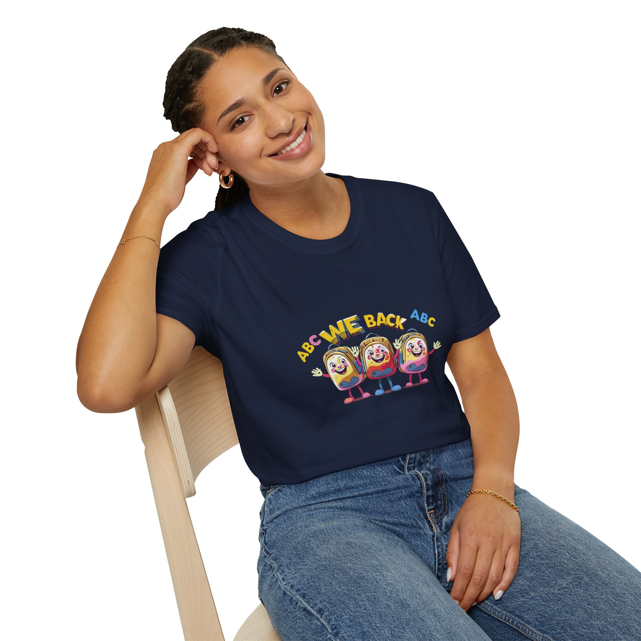 We Back Unisex Softstryle T-Shirt