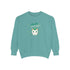 Kiss Me I'm Irish Cat Garment-Dyed Sweatshirt