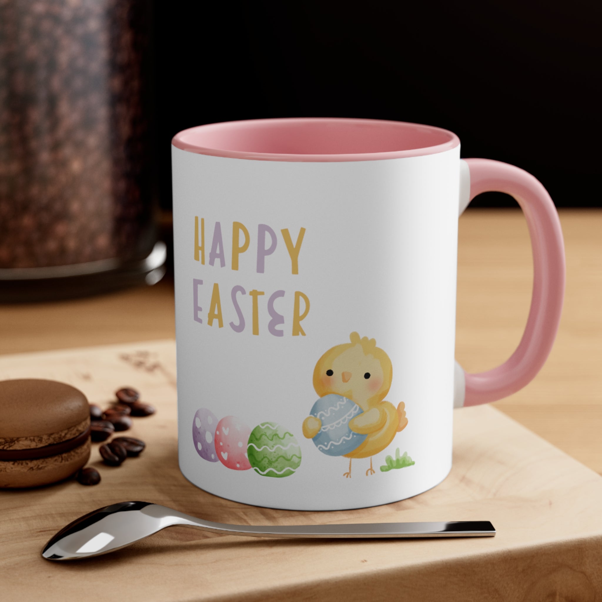 Wishing You A Happy Easter Accent Coffee Mug, 11oz