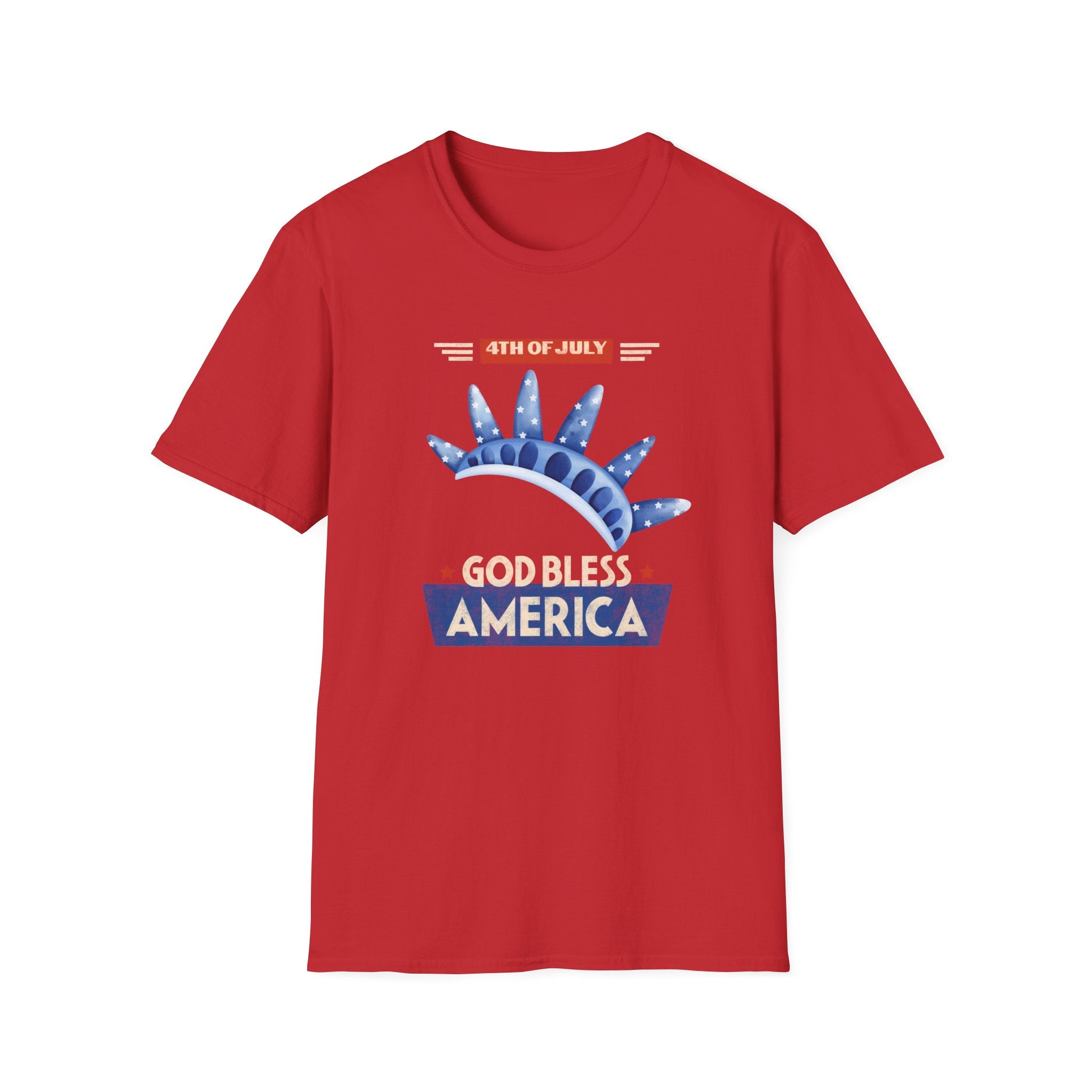 God Bless America Unisex Softstyle T-Shirt