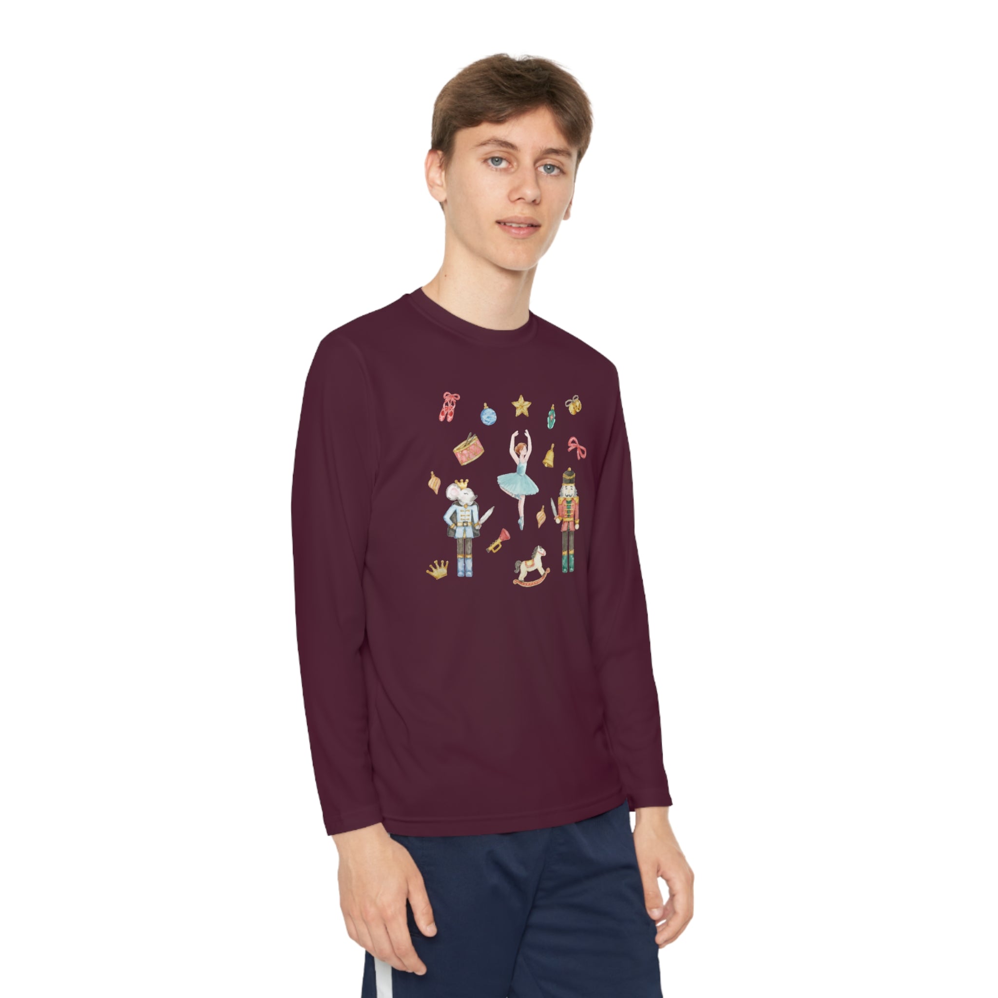 Nutcracker Youth Long Sleeve Competitor Tee
