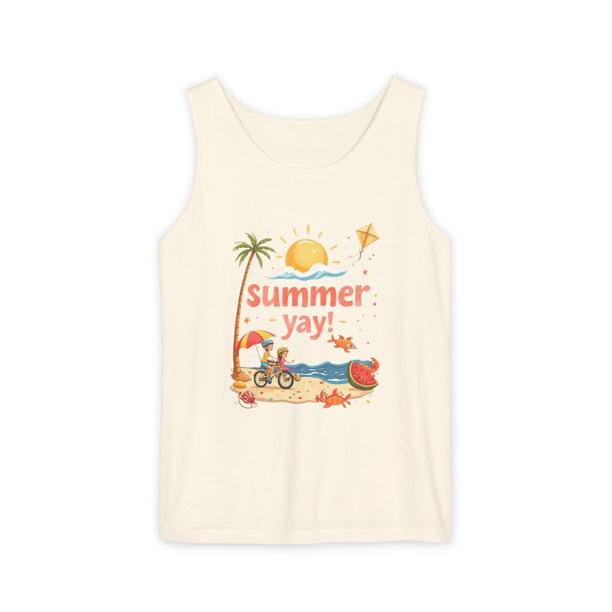 Summer Yay! Unisex Tank Top