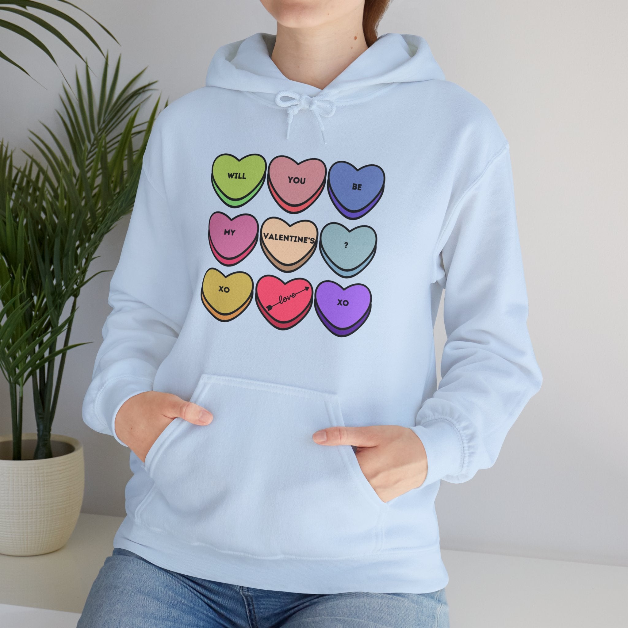 Will You Be My Valentine? Unisex Heavy Blend™ Hooded Sweatshirt