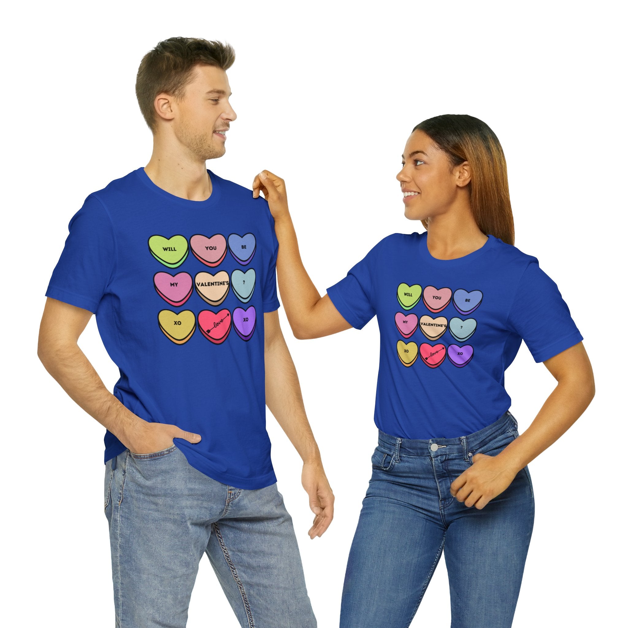 Will You Be My Valentine? Unisex Jersey Short Sleeve Tee