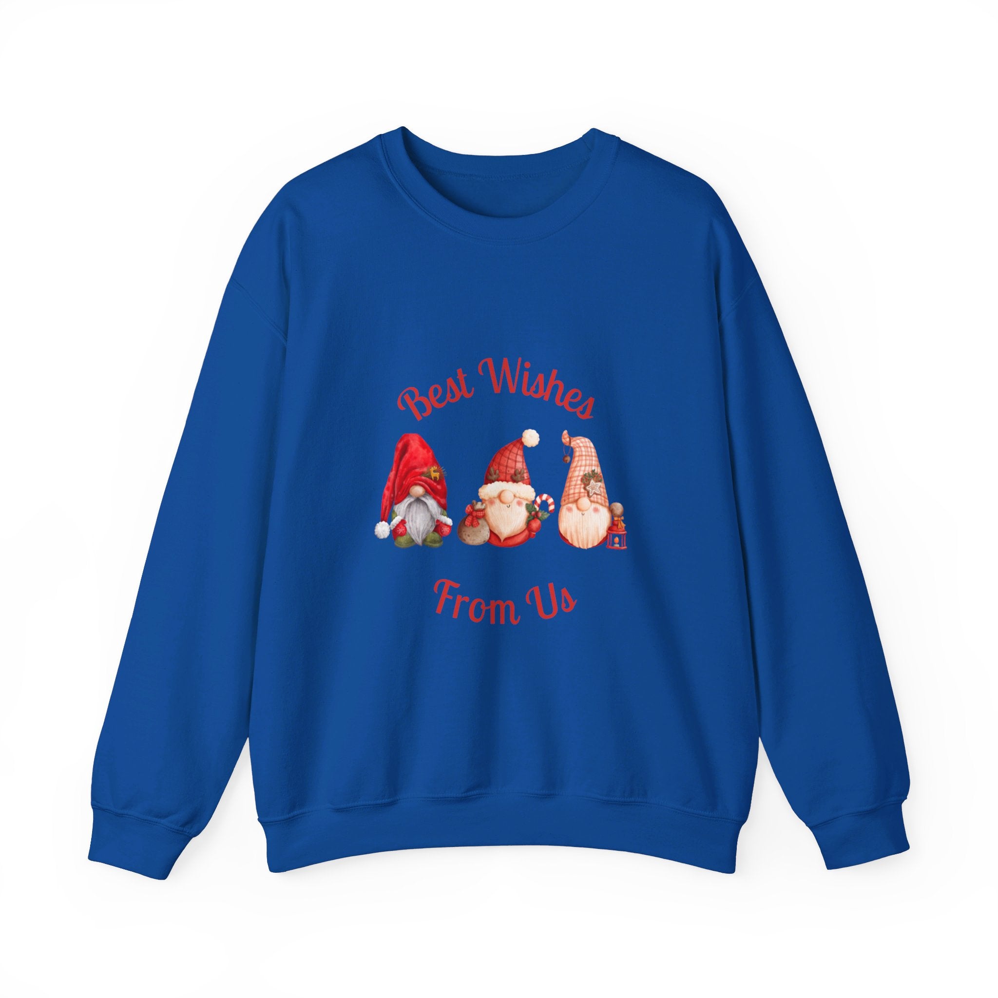 Gnome Best Wishes Unisex Heavy Blend™ Crewneck Sweatshirt