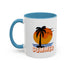 Summer Sunset Accent Coffee Mug (11, 15oz)