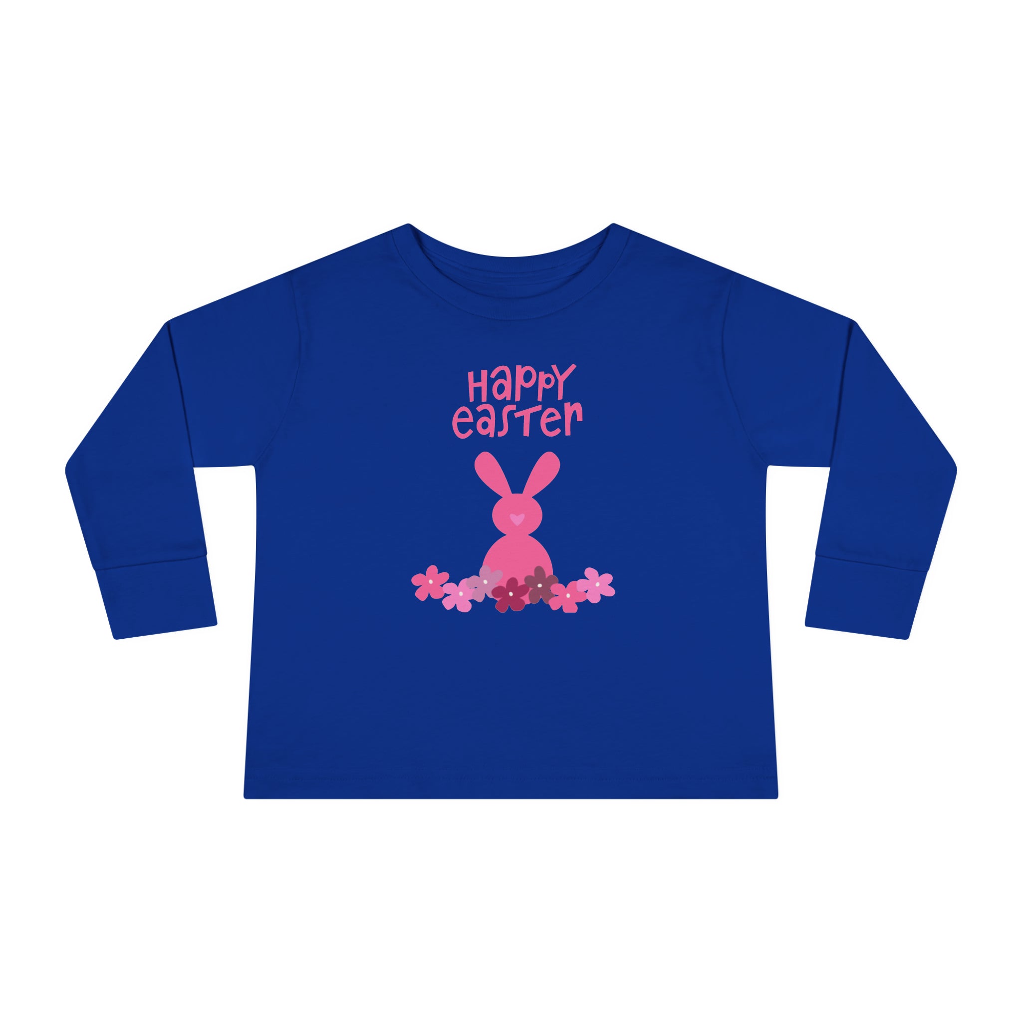 Happy Bunny Day Toddler Long Sleeve Tee