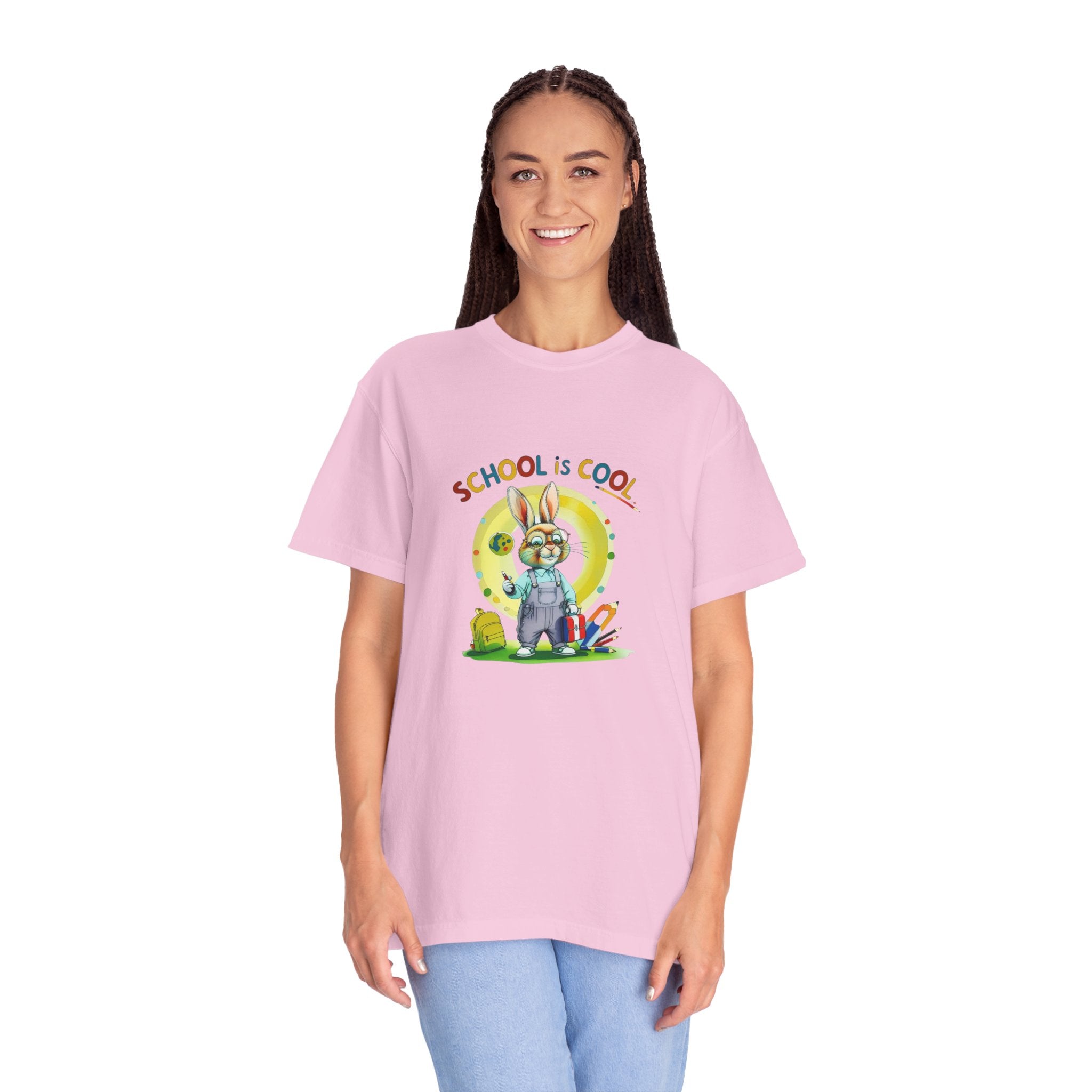 School is Cool Unisex Garment-Dyed Tee