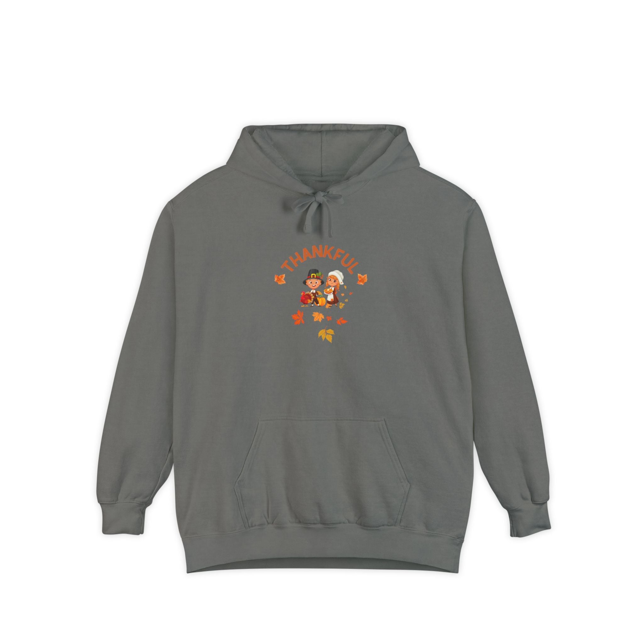 Pilgrims Turkey Day Unisex Garment-Dyed Hoodie