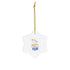 Cheer To The New Year Ceramic Ornament, 4 Shapes
