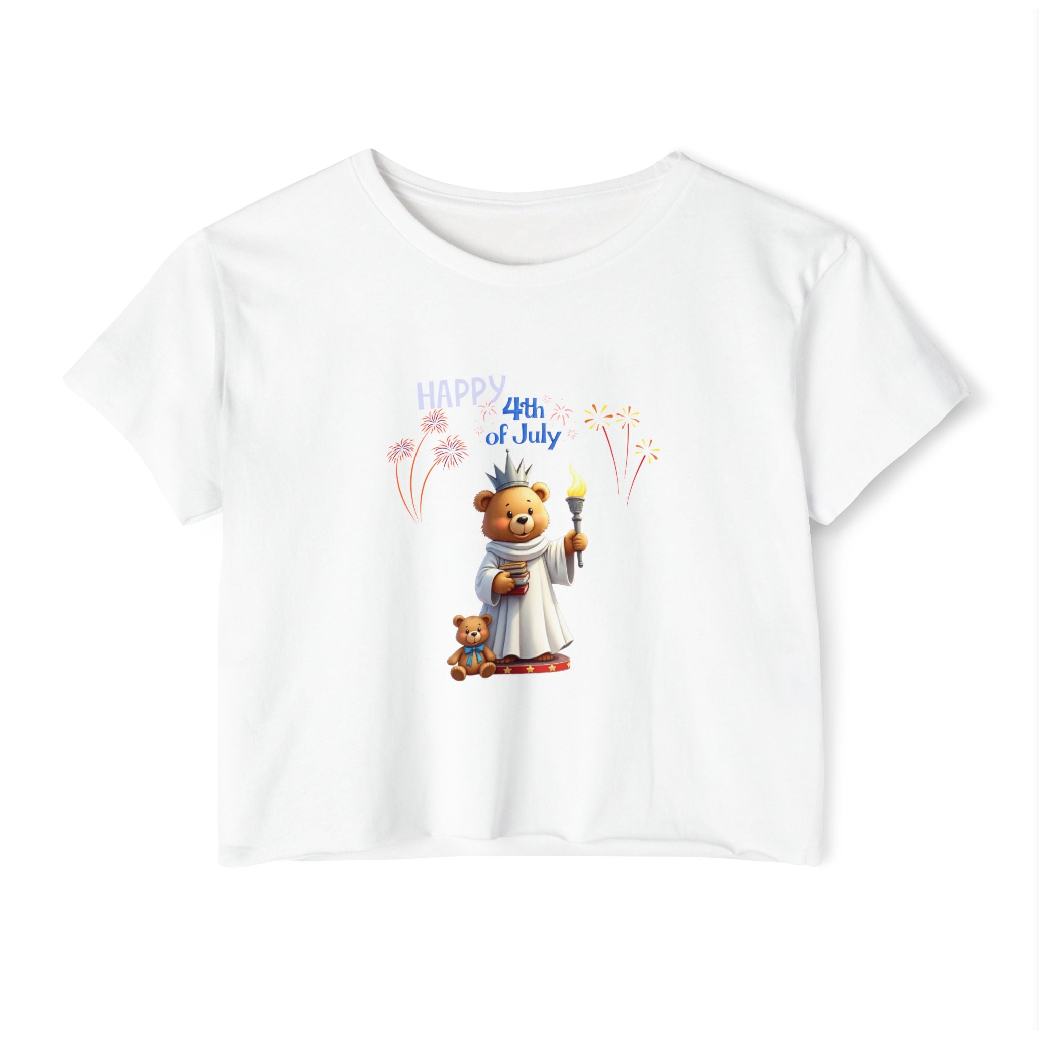 Lady Liberty Crop Top