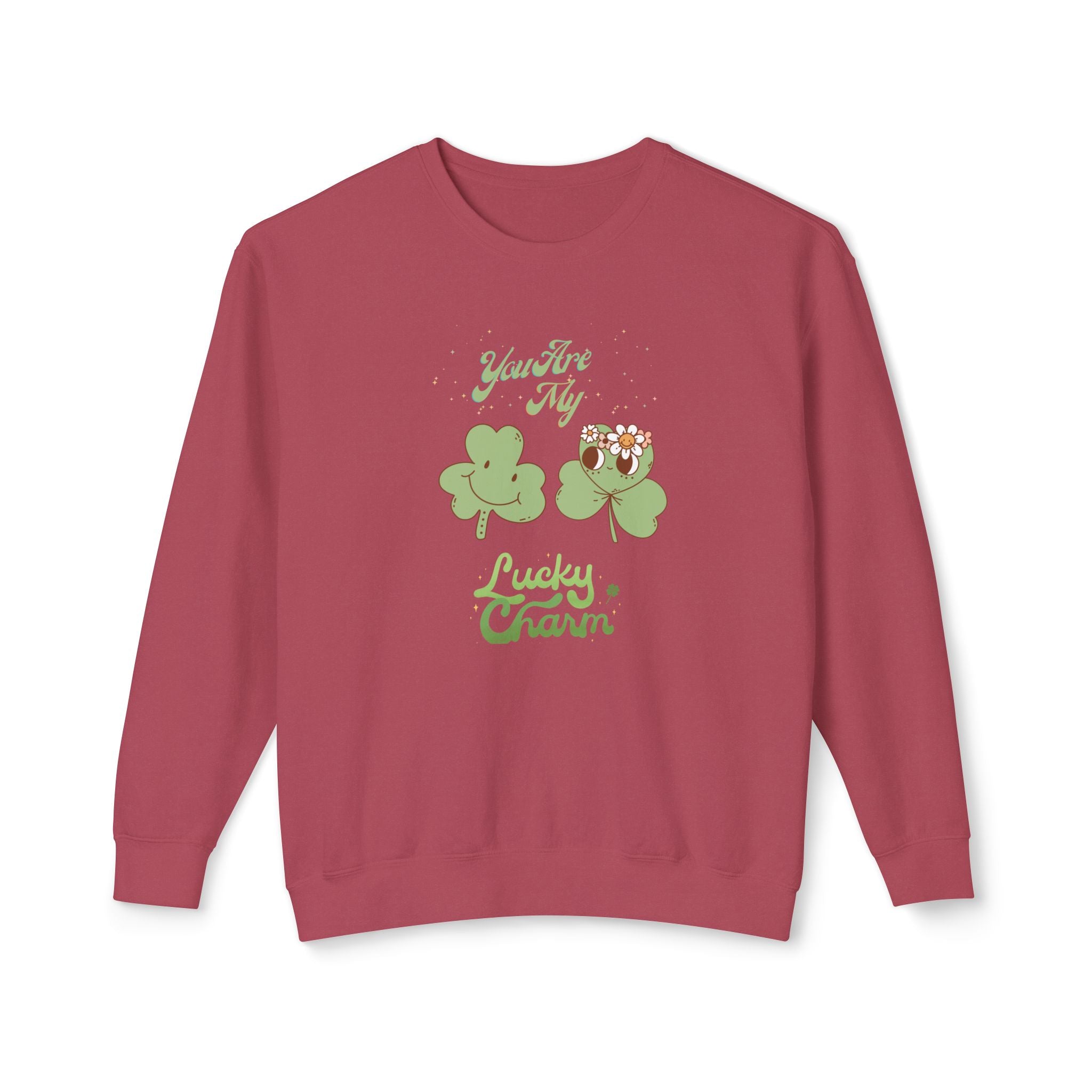 You're My Lucky Charm Unisex Lightweight Crewneck Sweatshirt