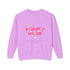 Mommy Hood Unisex Lightweight Crewneck Sweatshirt