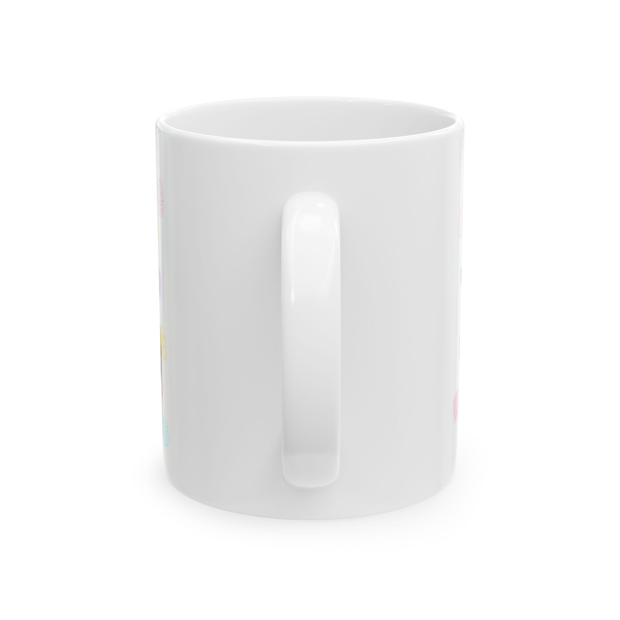 Easter Greetings Ceramic Mug - Colorful 11oz & 15oz