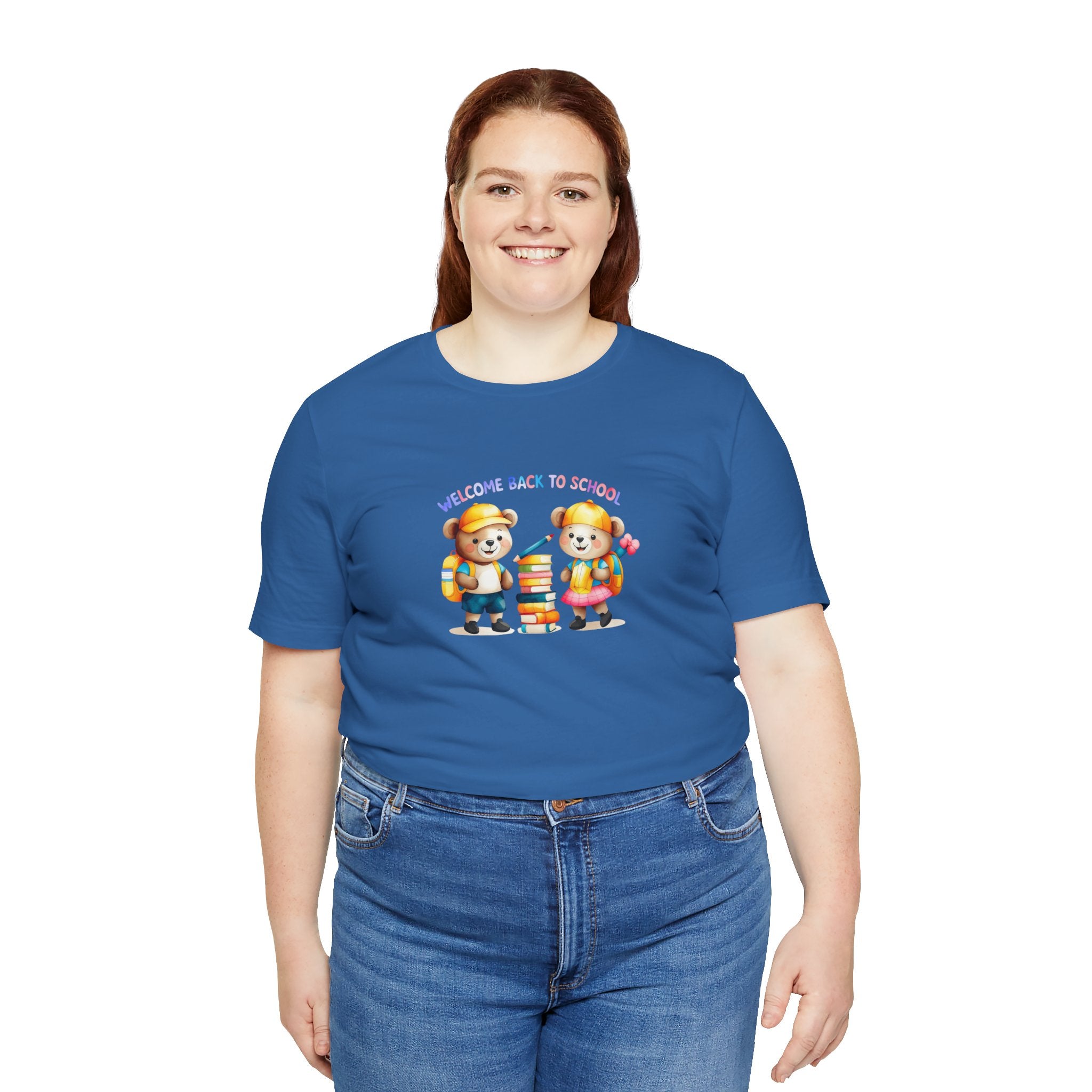 Welcome Back to School Fun Unisex Jersey Short Sleeve Tee