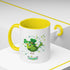 Lucky Bird St. Patrick's Day Coffee Mug - Green Accent 11/15oz