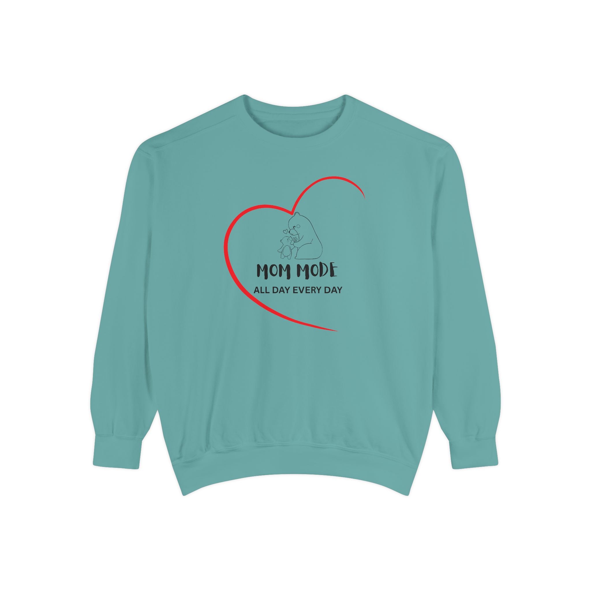 Mom Mode Garment-Dyed Sweatshirt