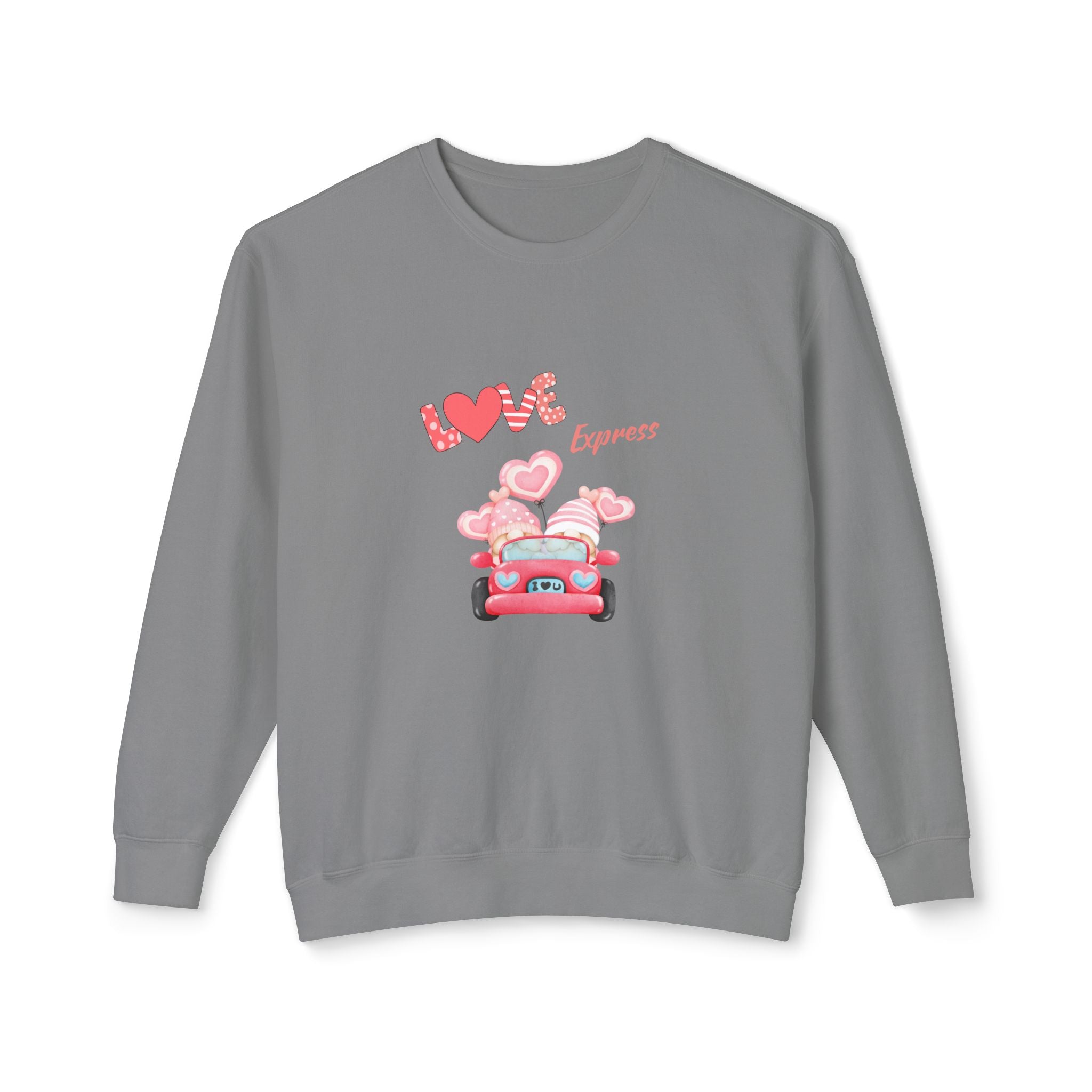 Love Express Unisex Lightweight Crewneck Sweatshirt