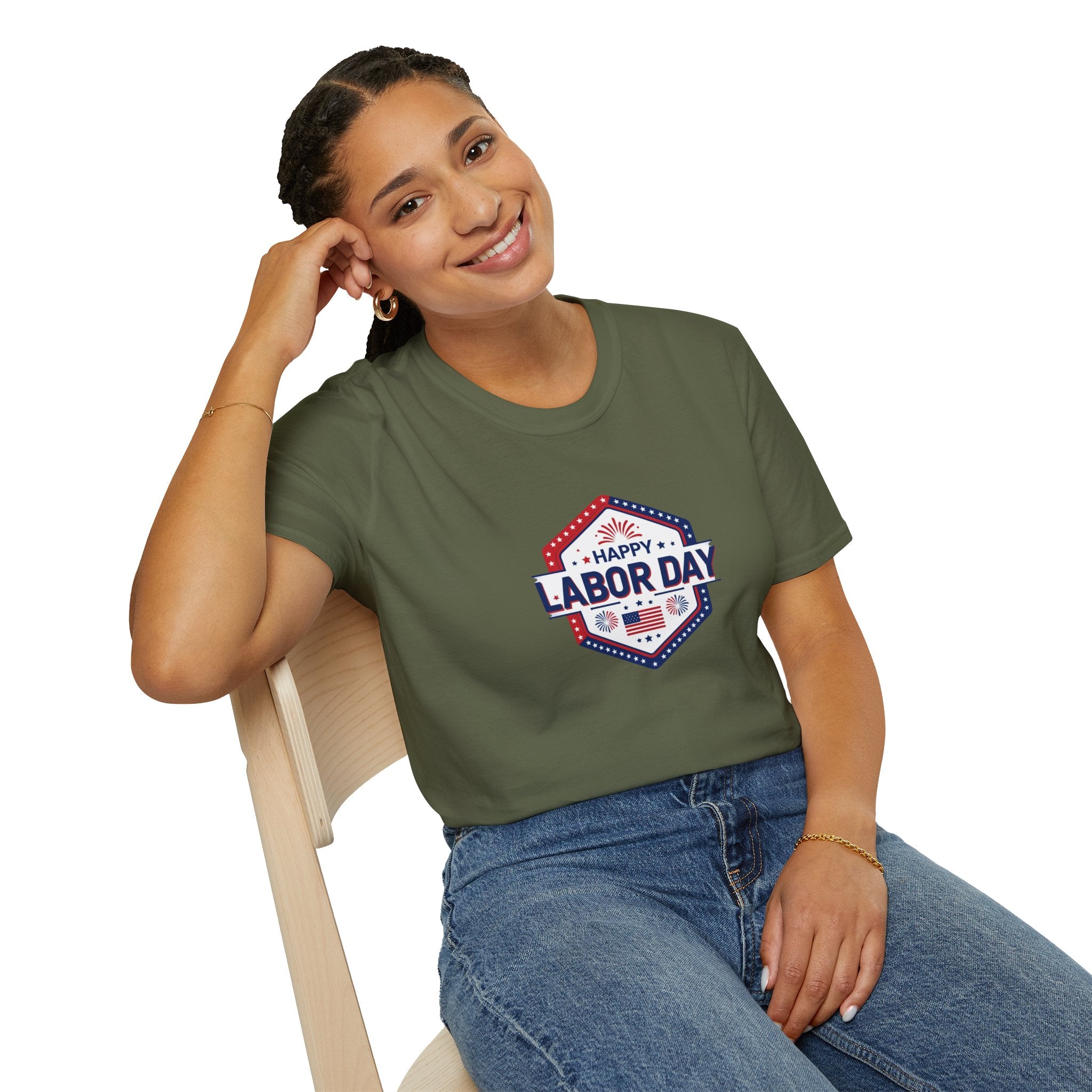 Celebrate Labor Day Unisex Softstyle T-Shirt