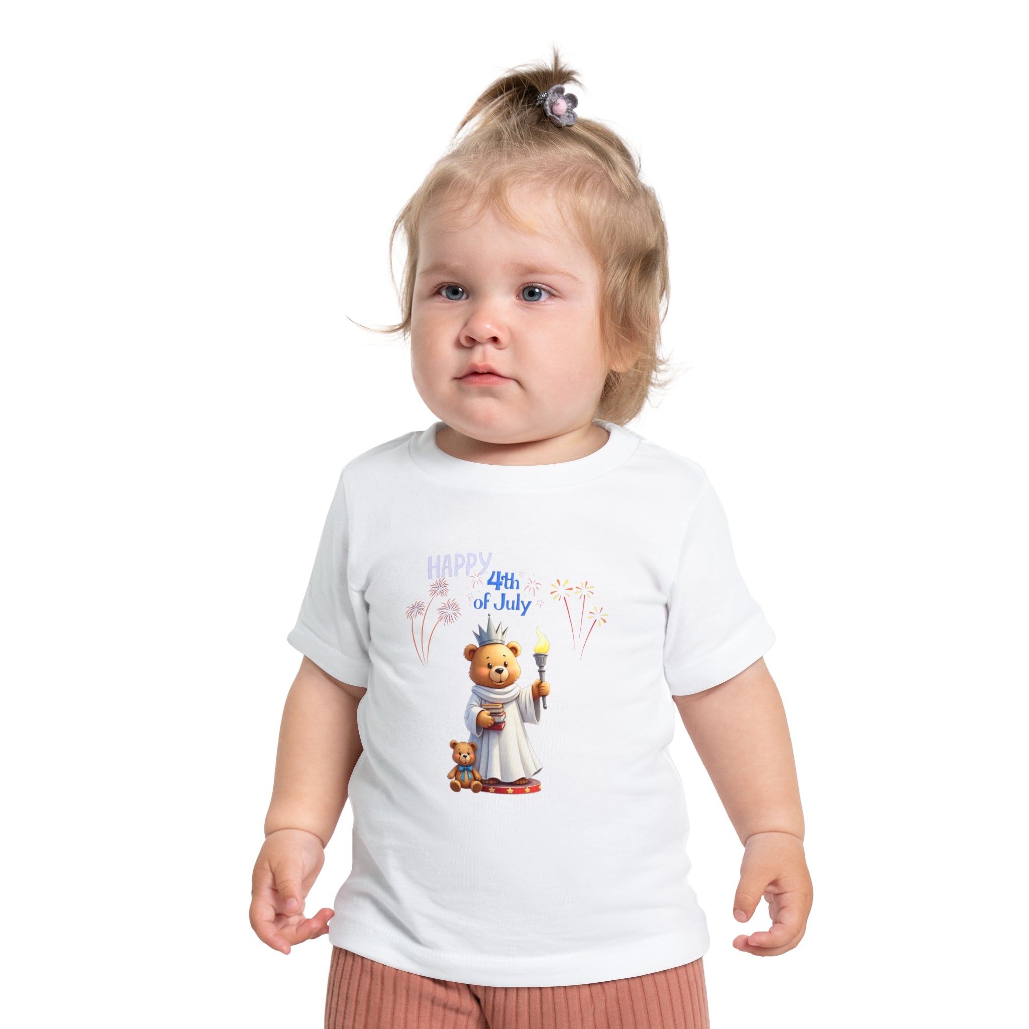 Lady Liberty Baby Short Sleeve Tee Shirt