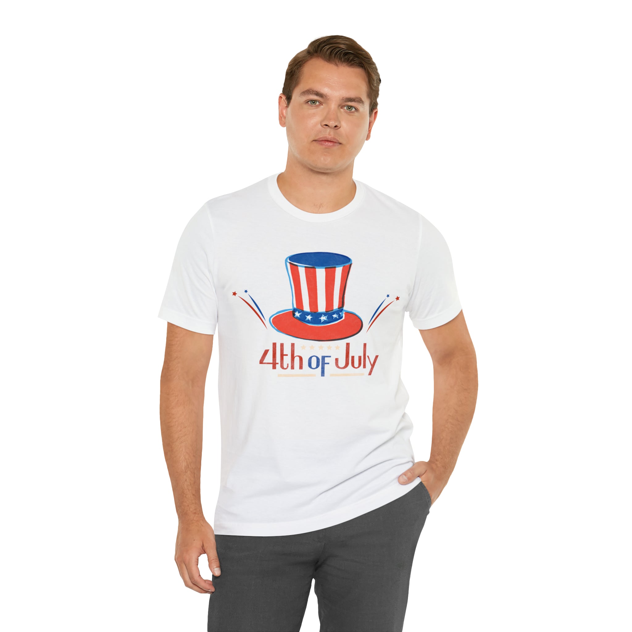 4th Of July Unisex Jersey Short Sleeve Tee