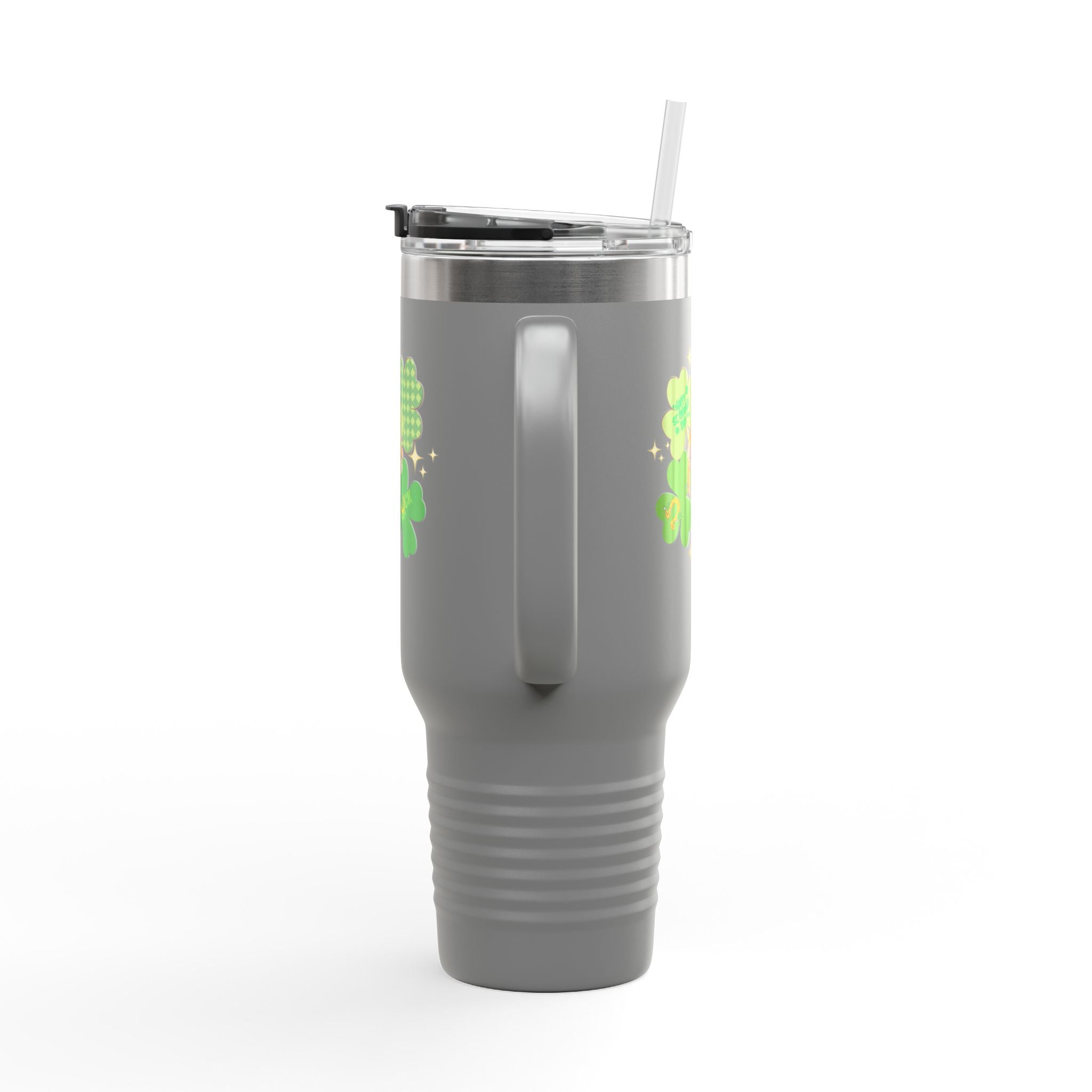 Retro St. Paddy's Day Insulated Travel Mug