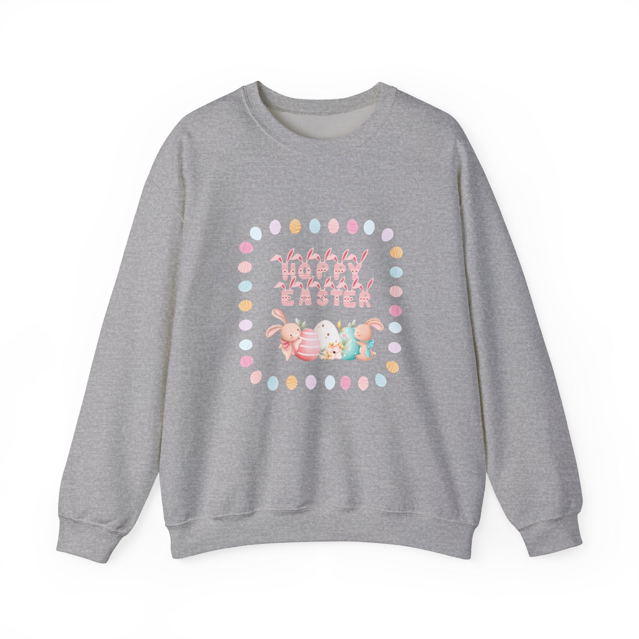 Hoppy Easter Crewneck Sweatshirt  Unisex Heavy Blend
