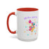 Little Miss April Fool's  Day Accent Coffee Mug - Fun & Whimsical 11oz/15oz