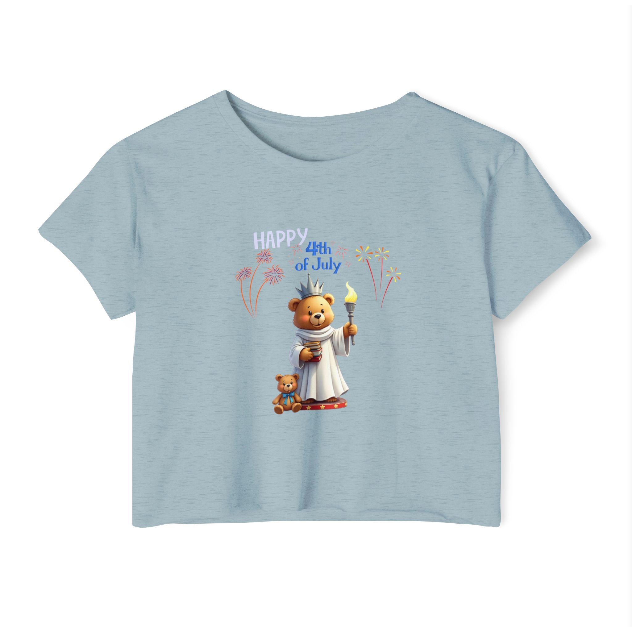 Lady Liberty Crop Top