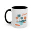 Summer Season Vibes Accent Coffee Mug (11, 15oz)