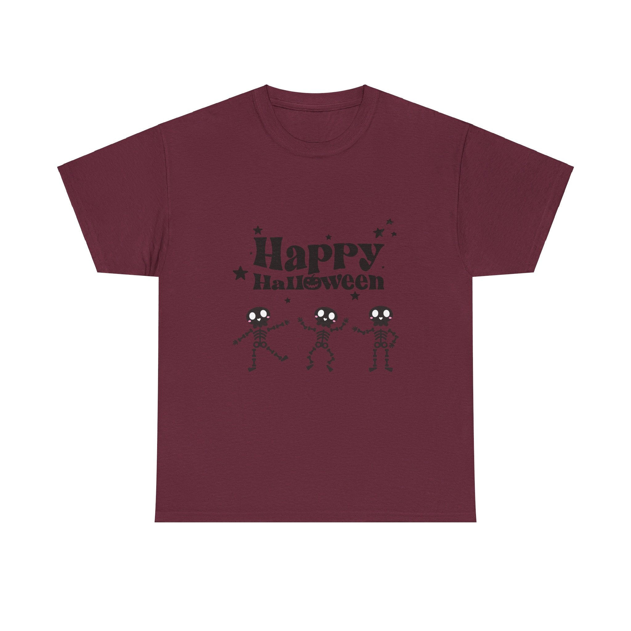 Happy Halloween Crew Unisex Heavy Cotton Tee