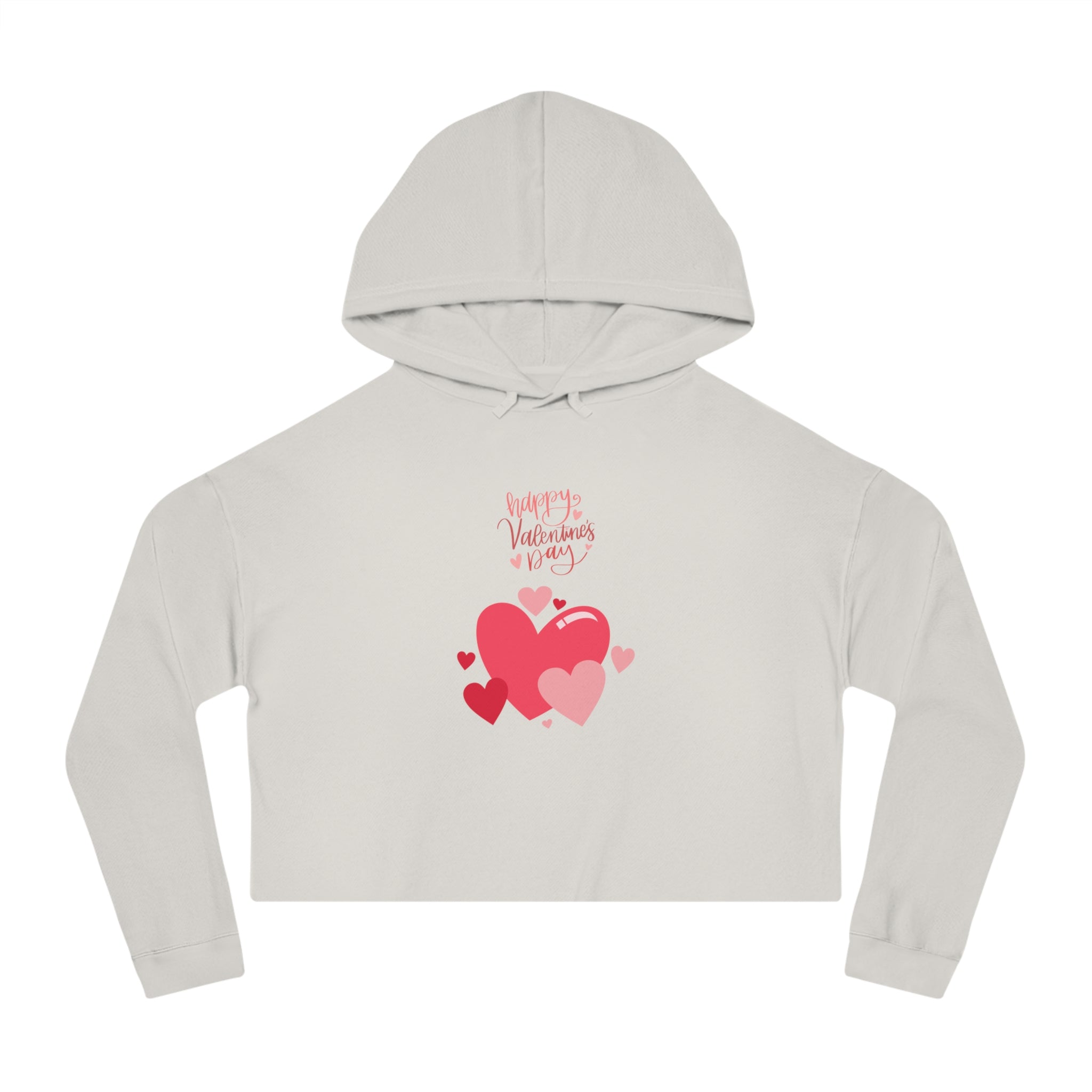 Be My Sweetheart Women’s Cropped Hooded Sweatshirt