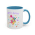 Little Miss April Fool's  Day Accent Coffee Mug - Fun & Whimsical 11oz/15oz