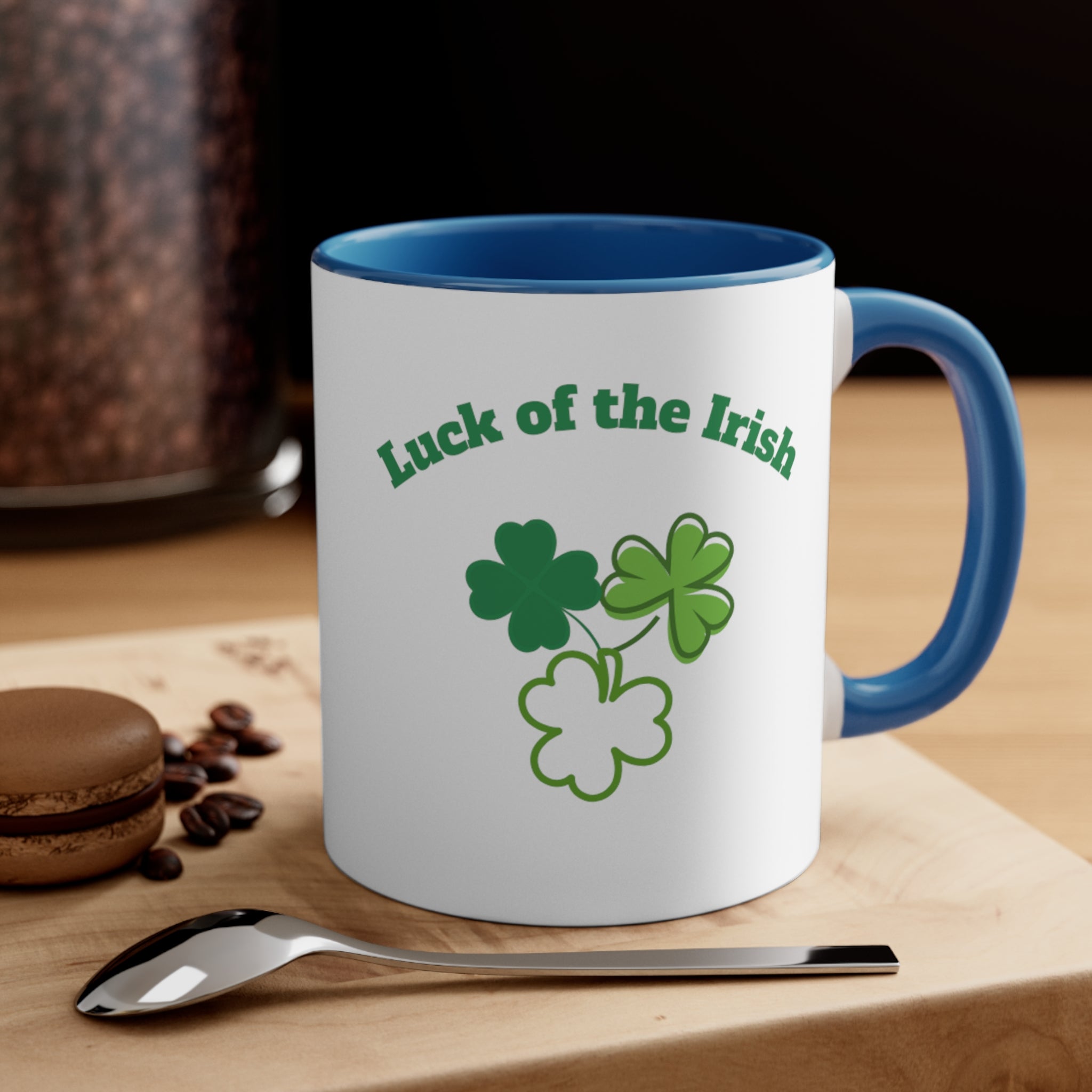 Luck Of The Irish Accent Coffee Mug, 11oz