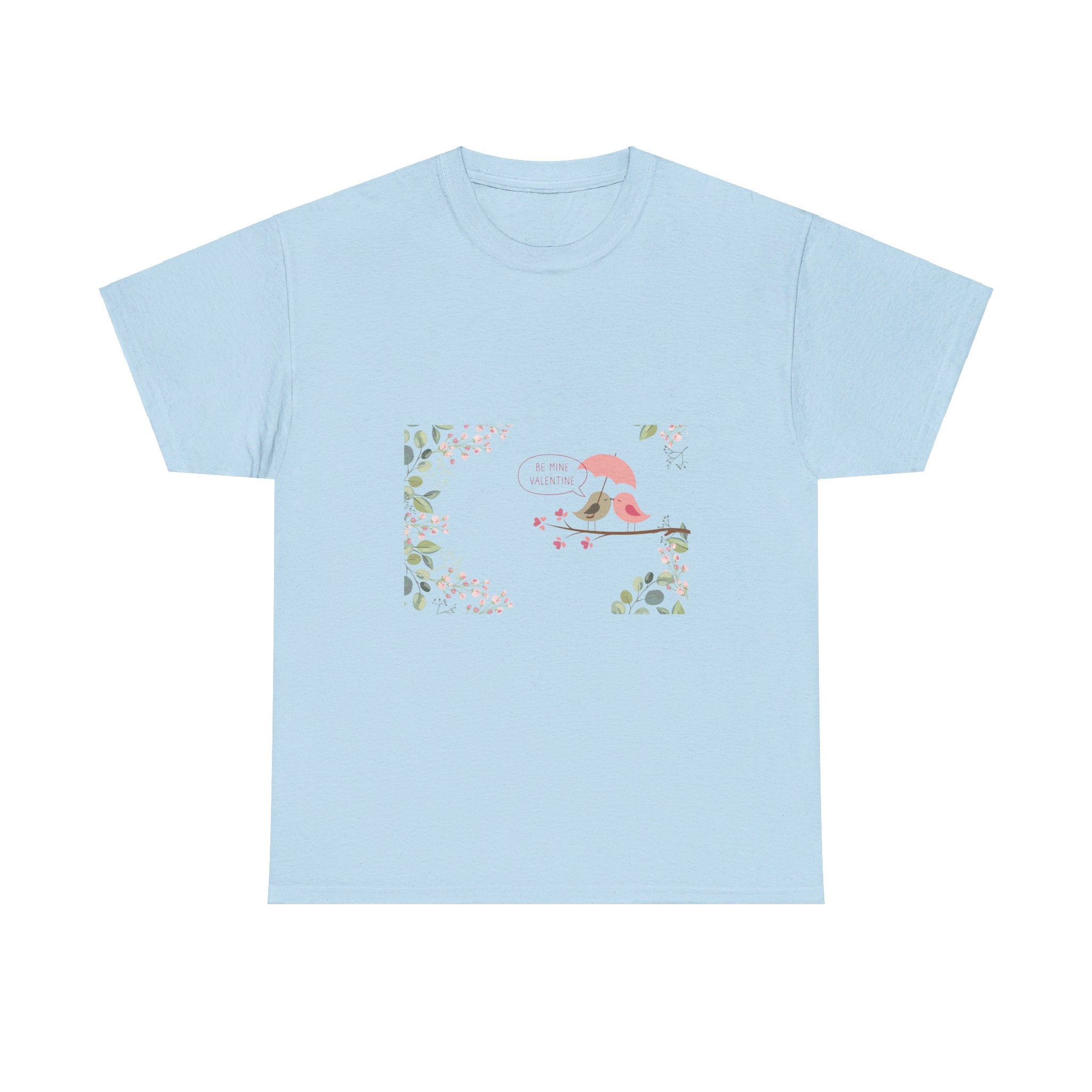 Happy Valentine's Day Lovers Unisex Heavy Cotton Tee