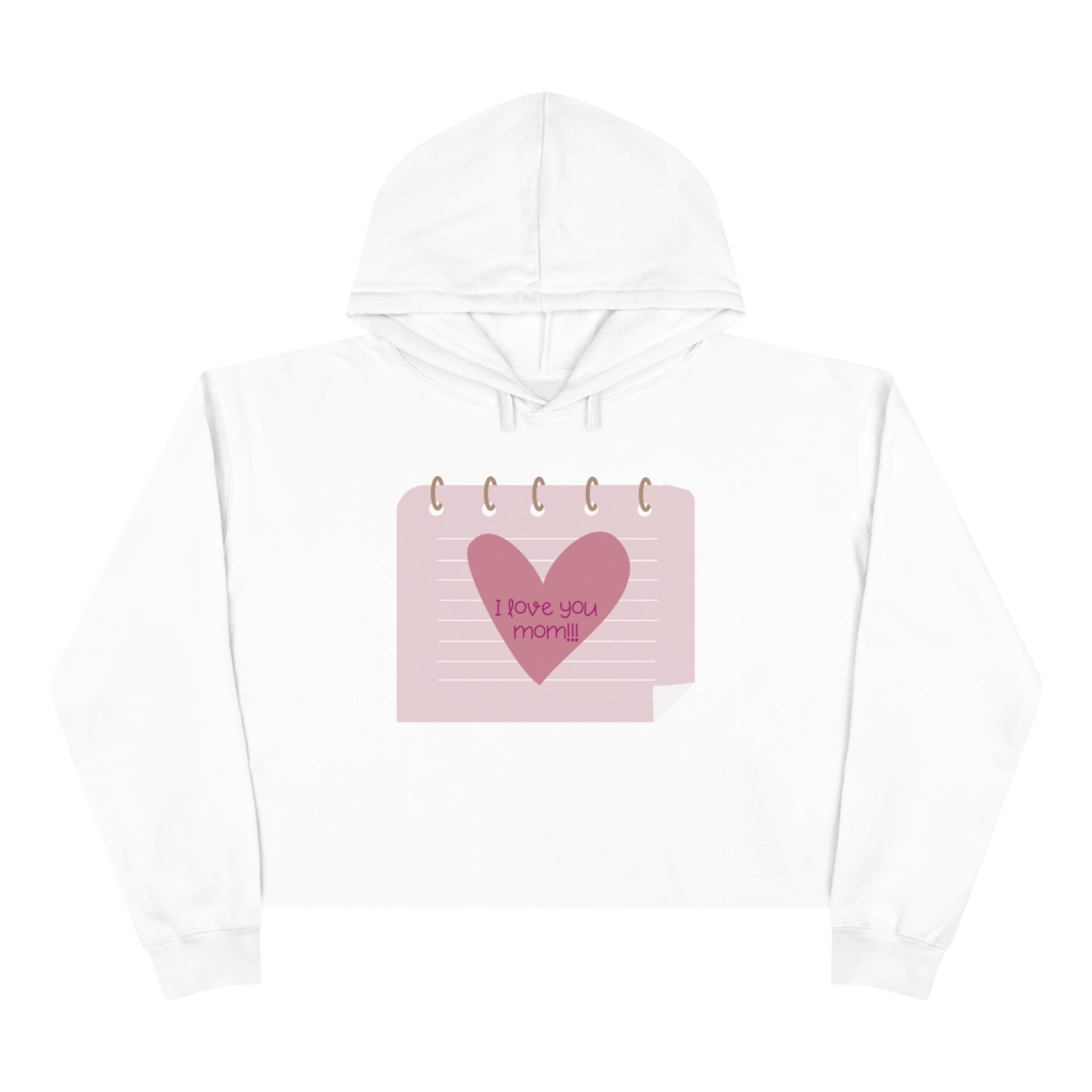 Happy Mom Day!! Crop Hoodie