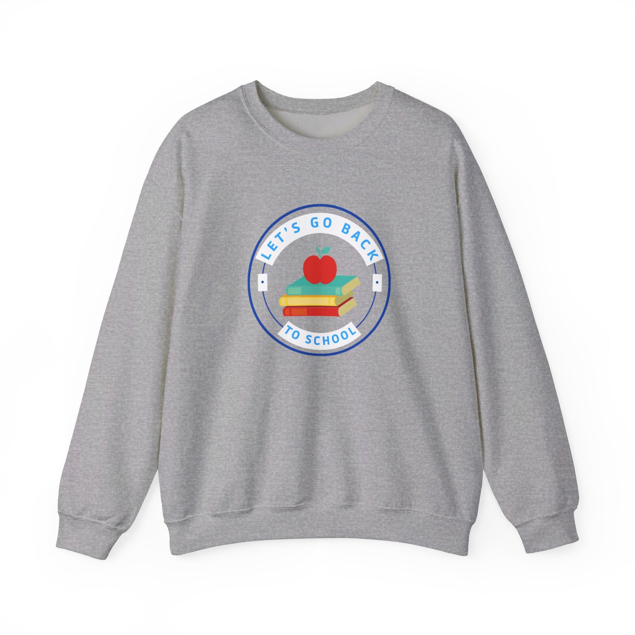 Let's Go Back To School Unisex Heavy Blend™ Crewneck Sweatshirt