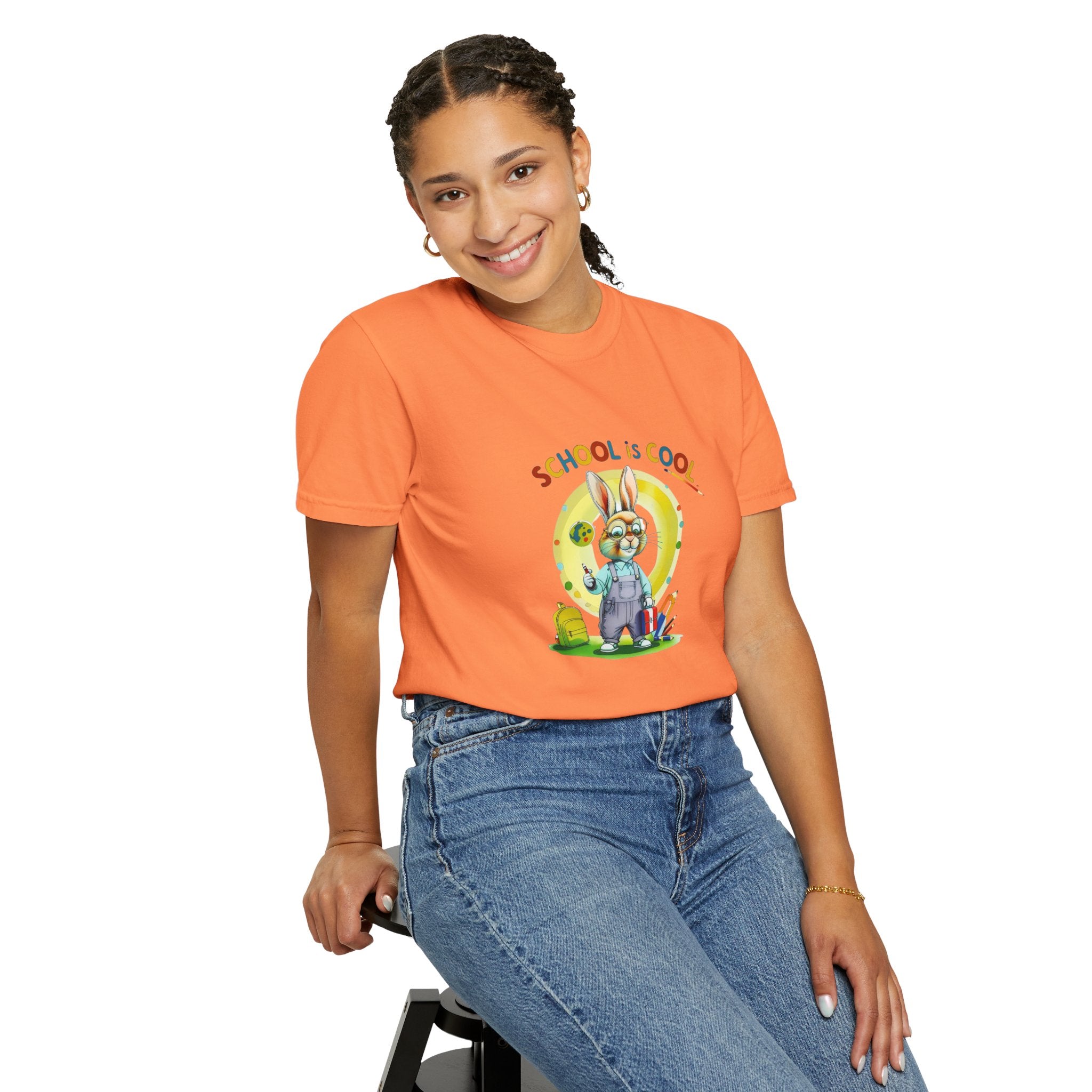 School is Cool Unisex Garment-Dyed Tee