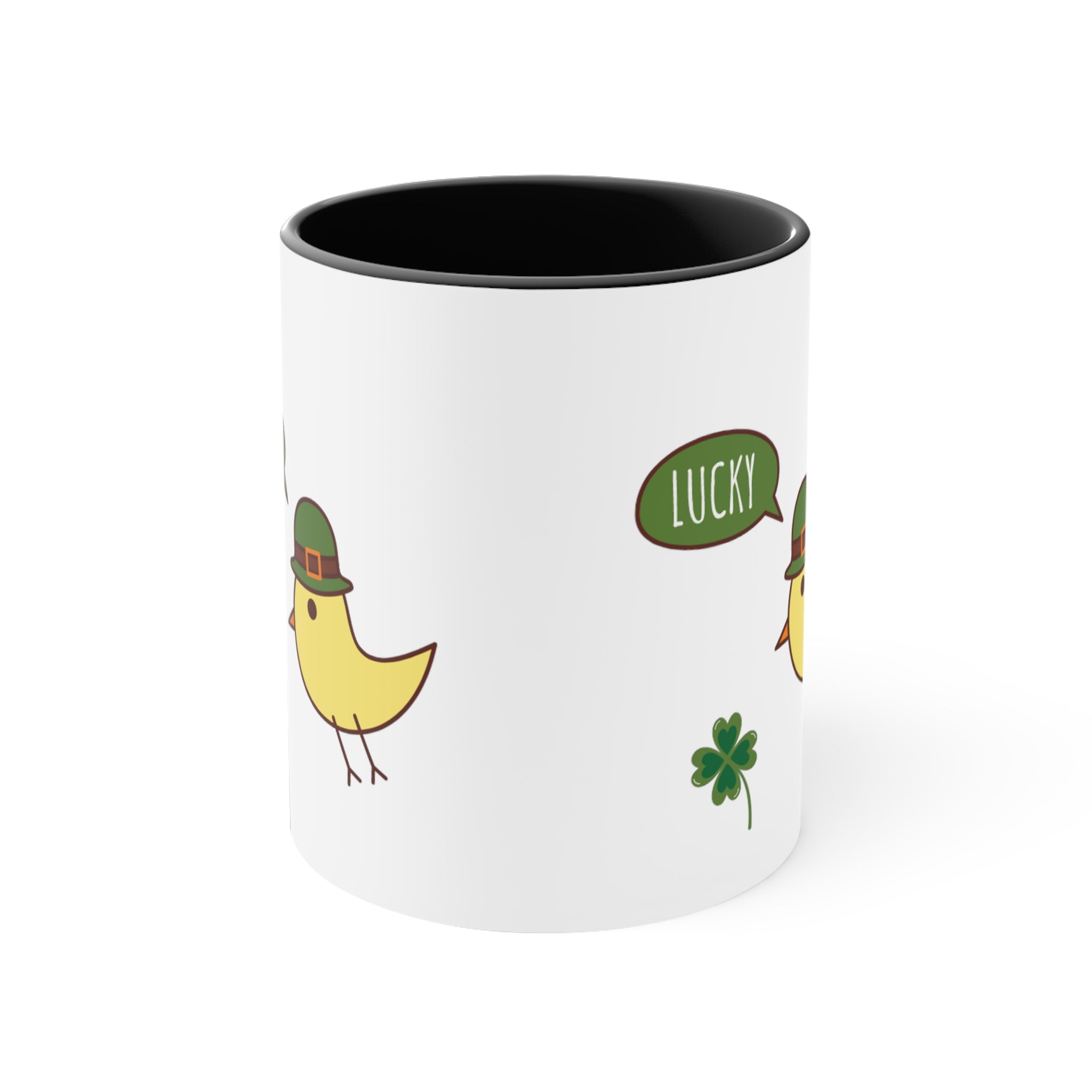 Feeling Lucky Accent Coffee Mug, 11oz