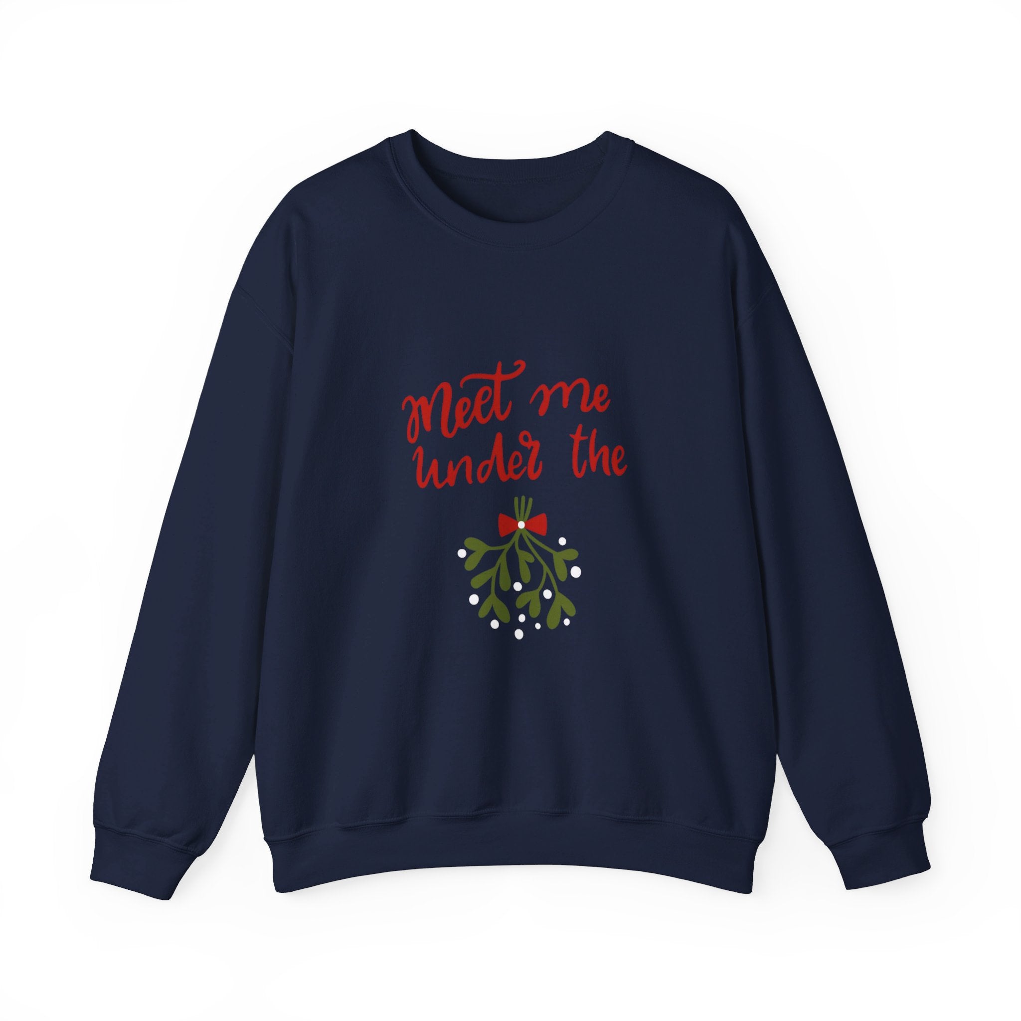 Meet Me Under The Mistletoe Unisex Heavy Blend™ Crewneck Sweatshirt