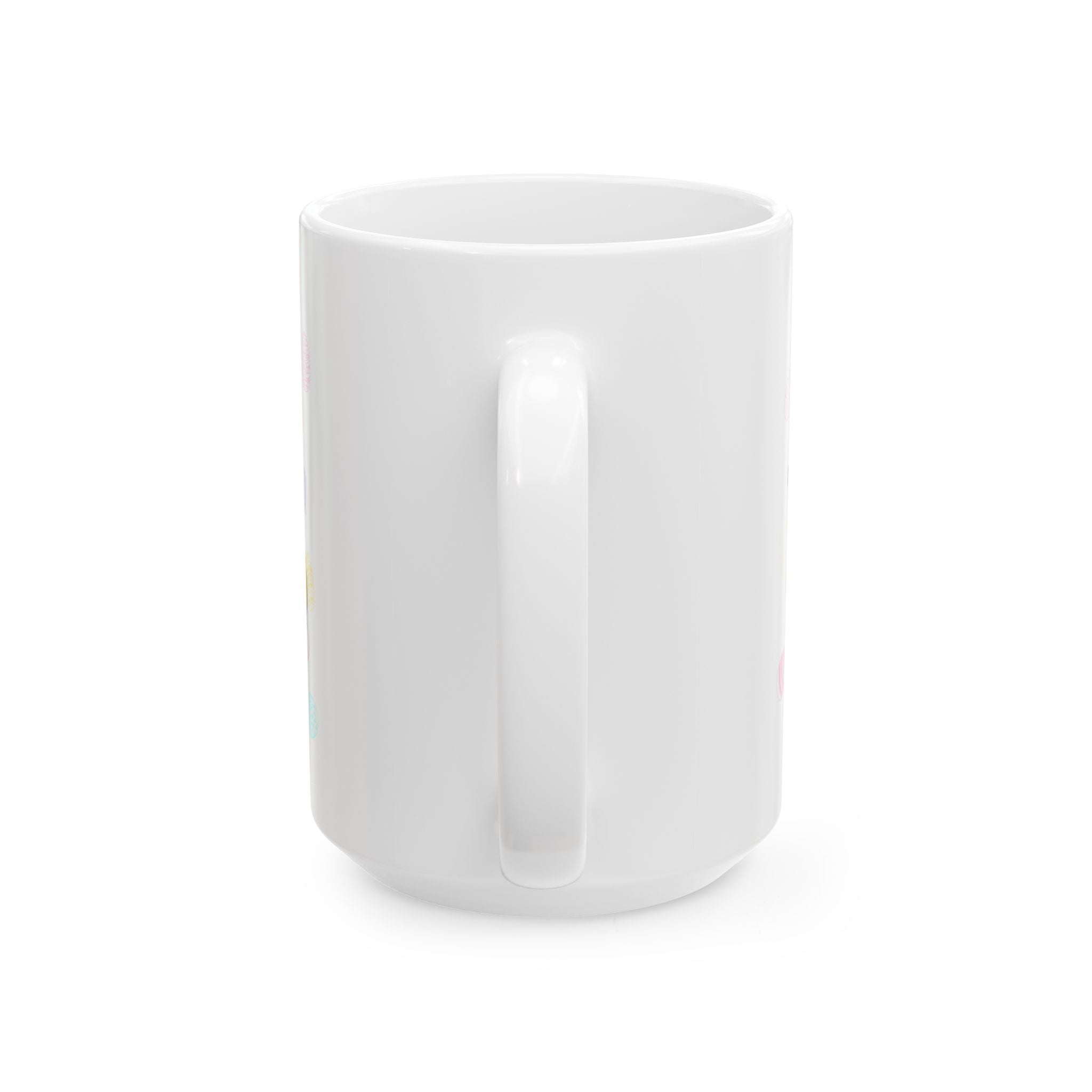 Easter Greetings Ceramic Mug - Colorful 11oz & 15oz