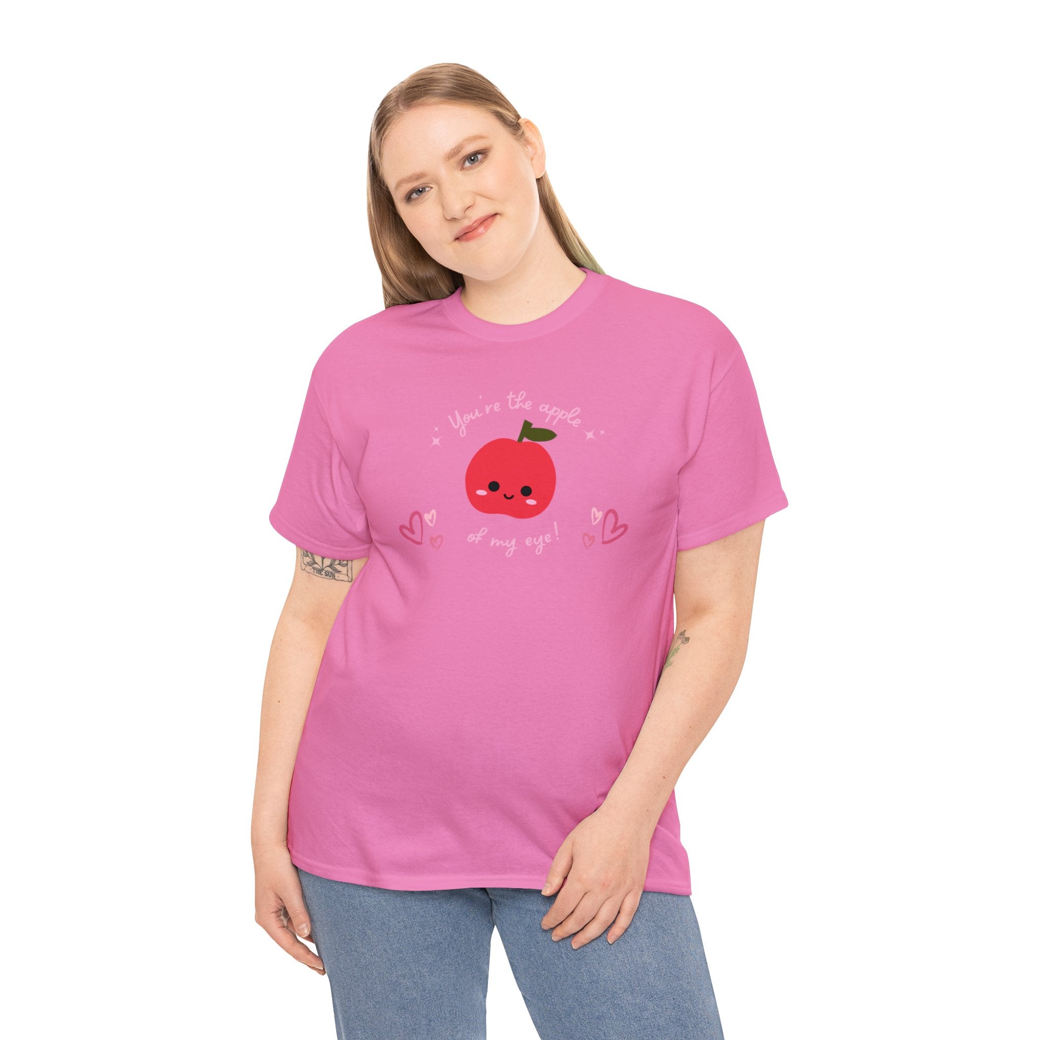 You Are The Apple Of My Eyes Unisex Heavy Cotton Tee